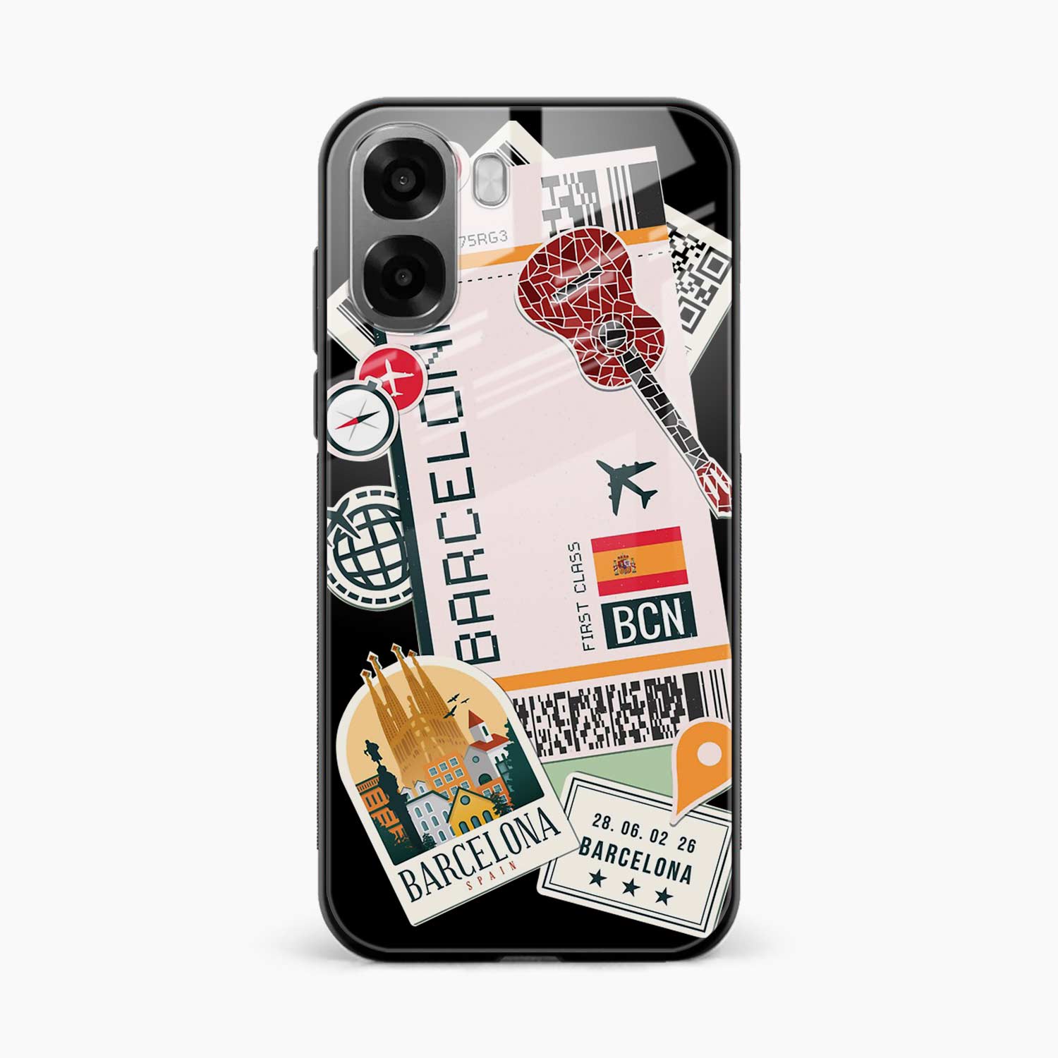 Barcelona Oppo A6x 5G Back Cover