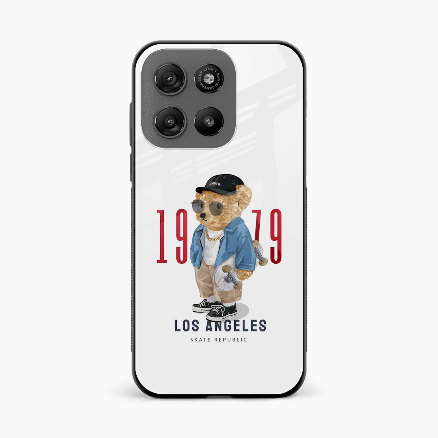 Bear Motorola G57 Power 5G Back Cover