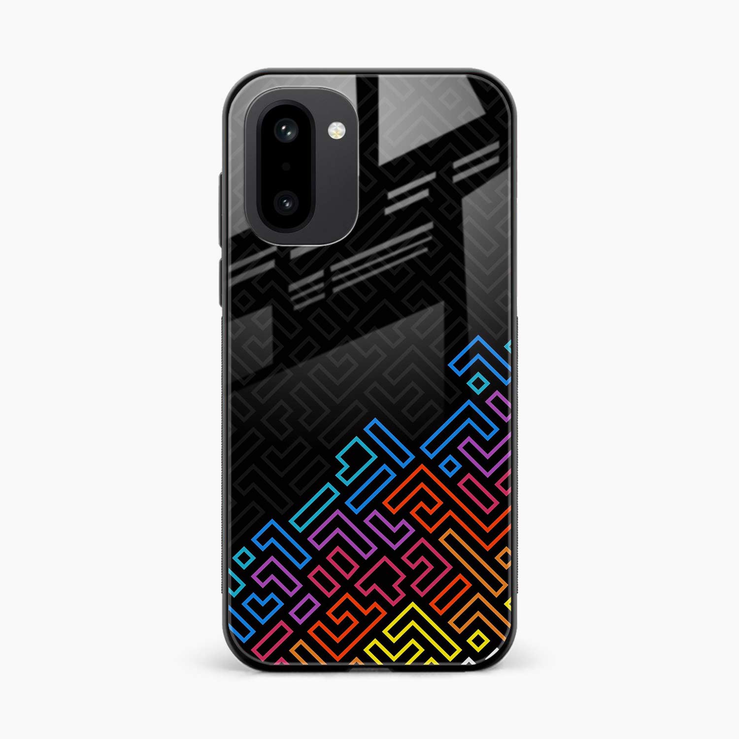 Black Maze OnePlus 15r 5G Back Cover