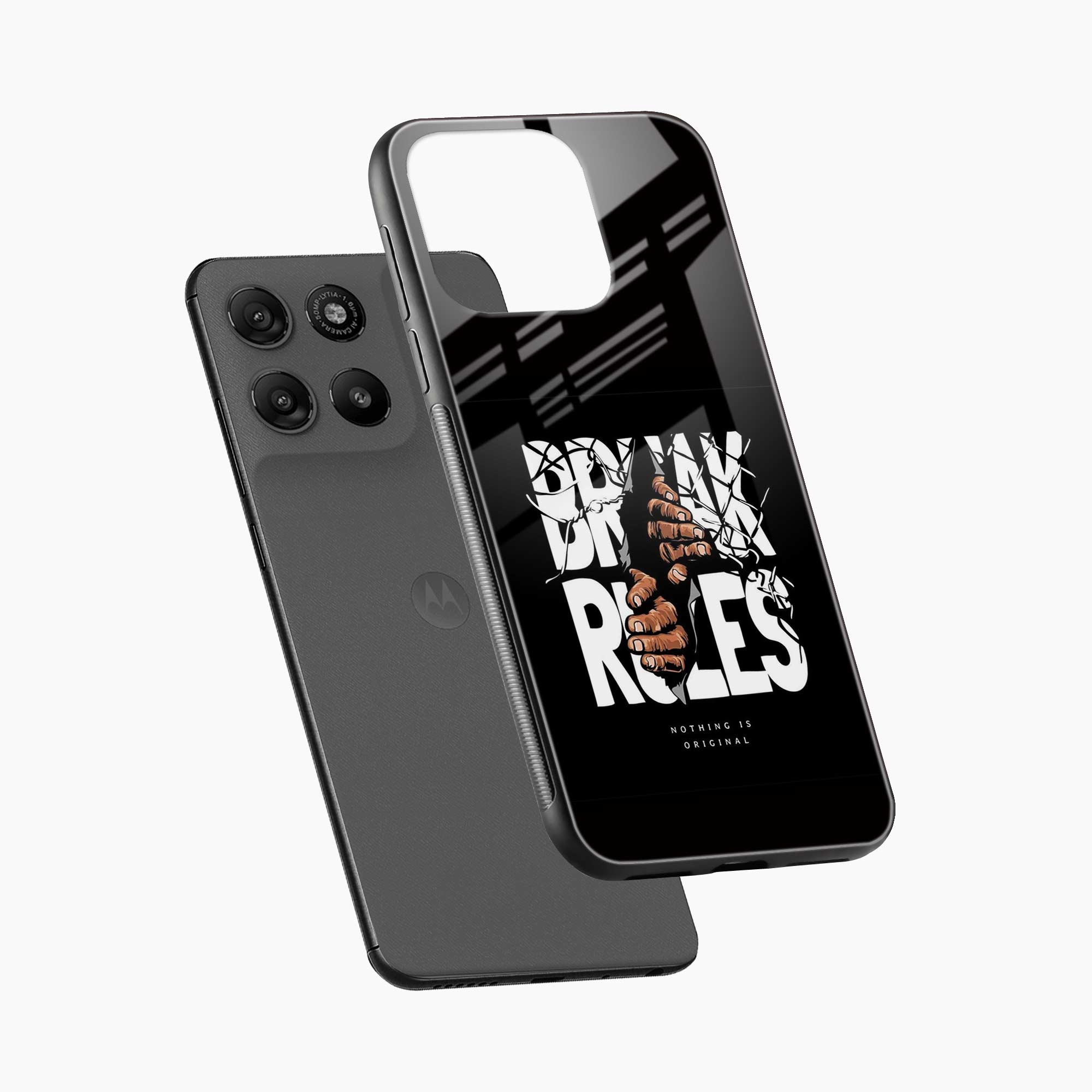 Break Rules Motorola G57 Power 5G Back Cover