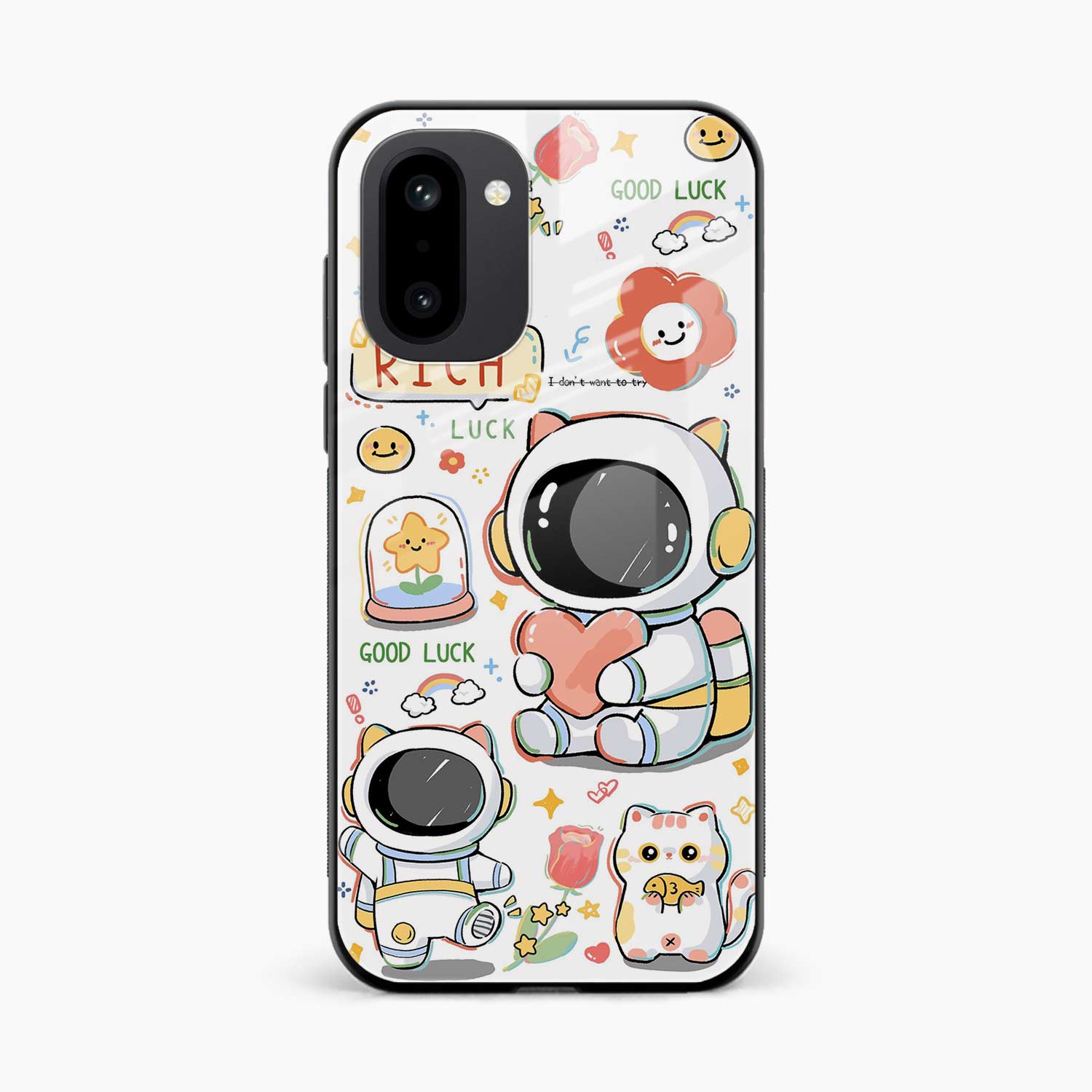 Cute Astronaut OnePlus 15r 5G Back Cover