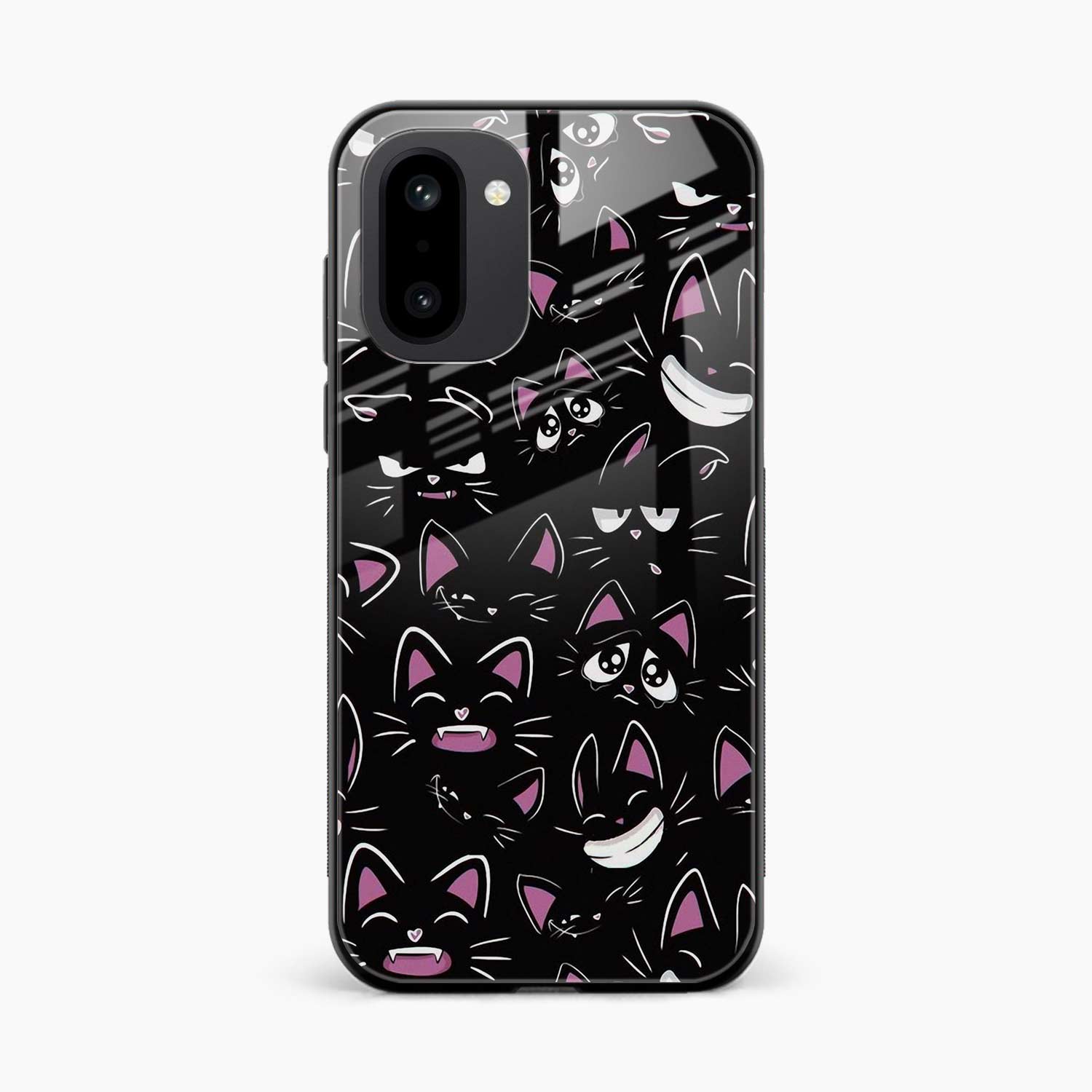 Cute Black Cat OnePlus 15r 5G Back Cover