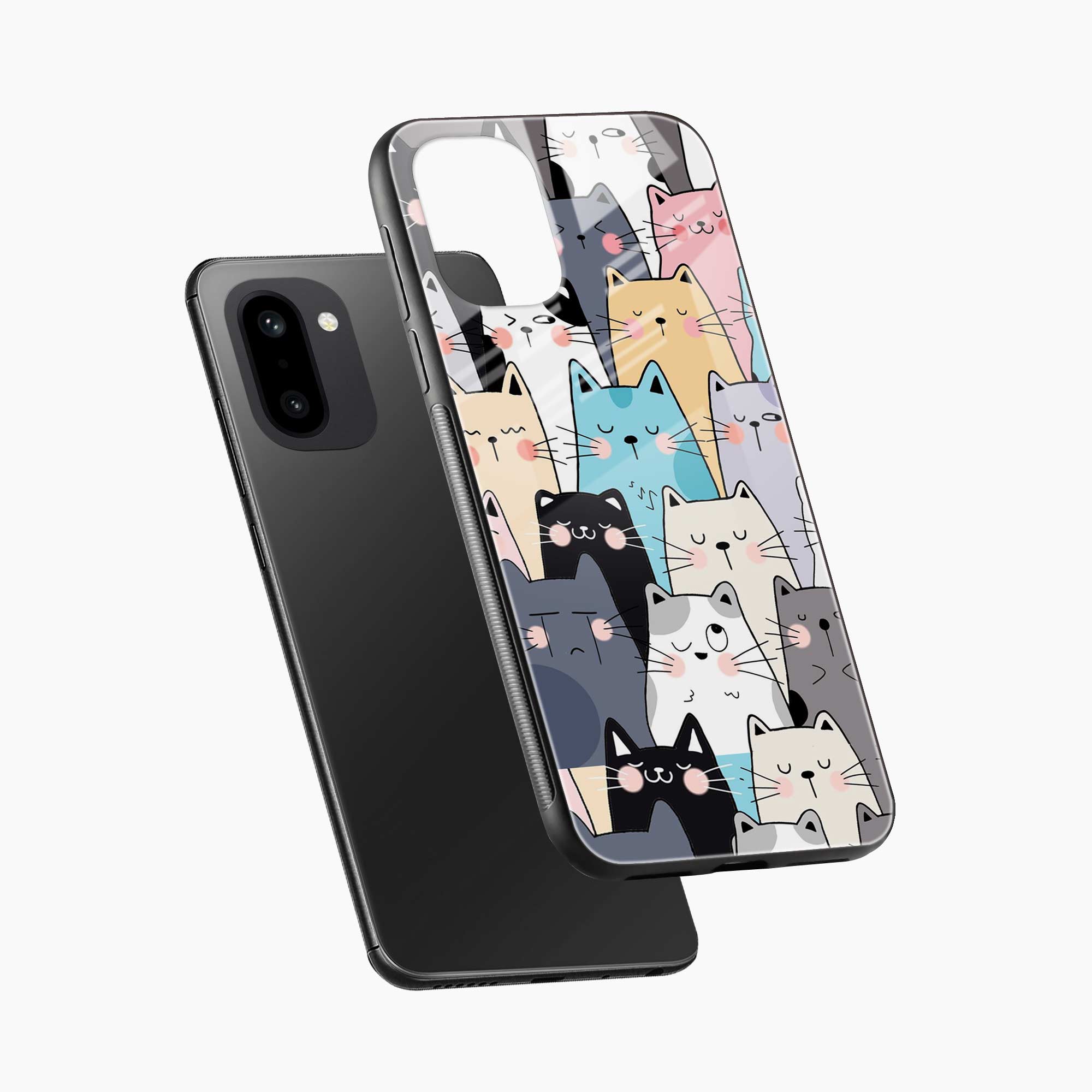 Cute Cat OnePlus 15r 5G Back Cover