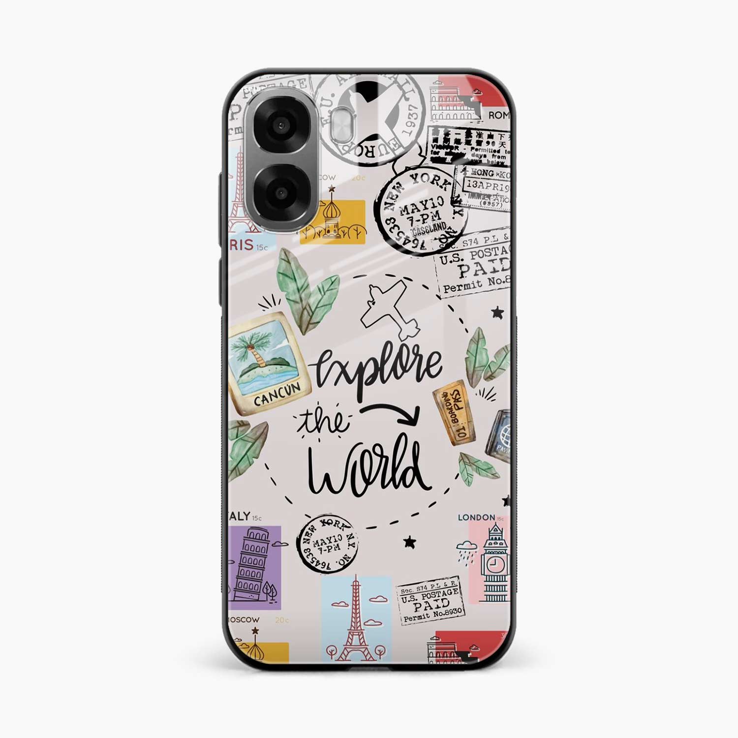 Explore The World Oppo A6x 5G Back Cover