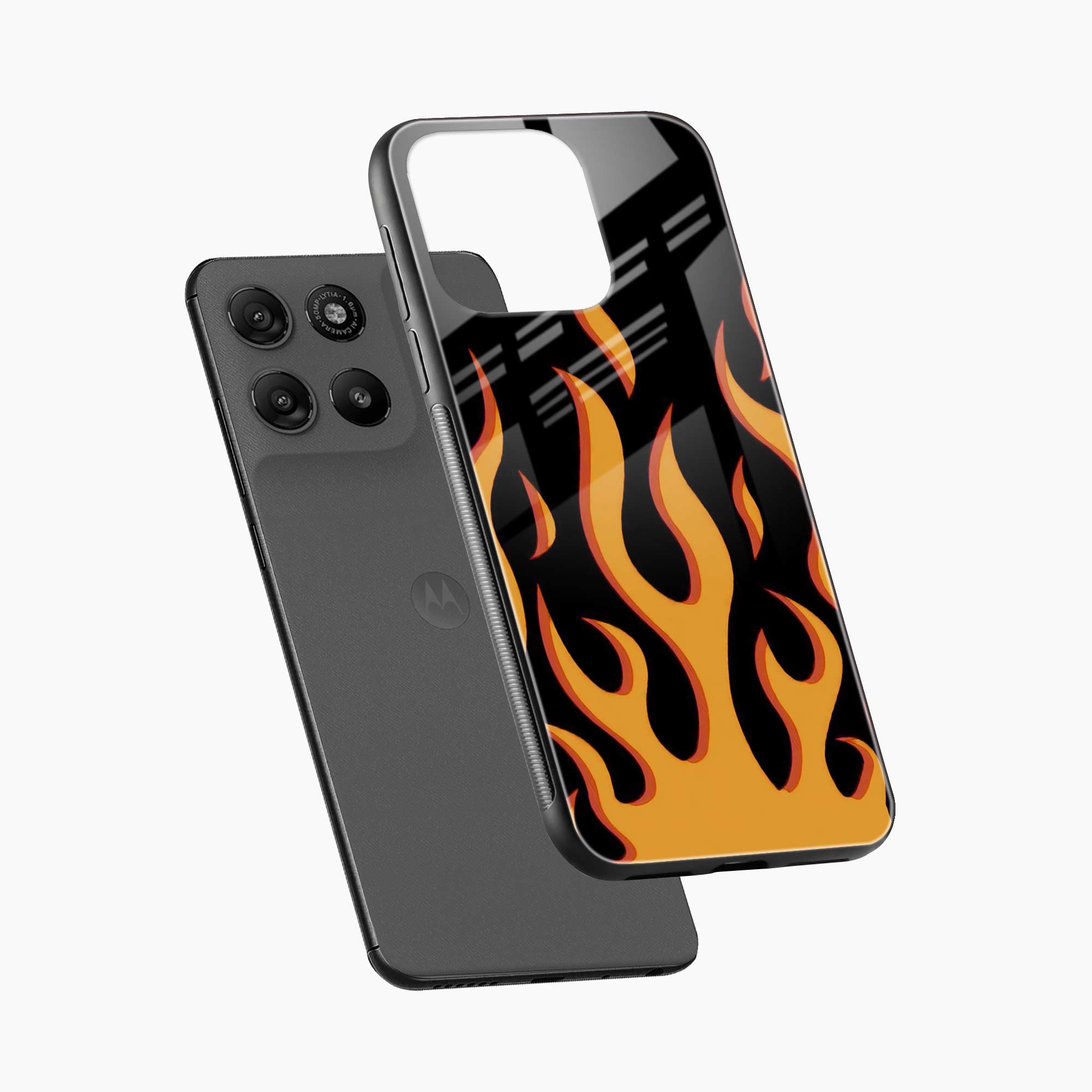 Fire Motorola G57 Power 5G Back Cover