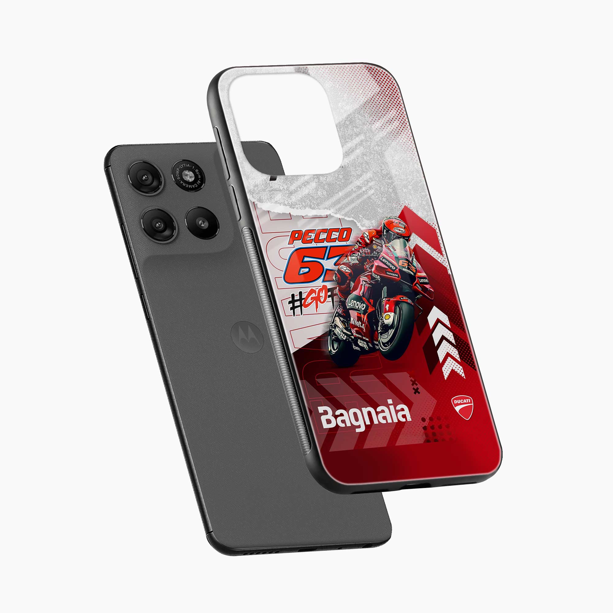 Francesco Bagnaia Motorola G57 Power 5G Back Cover