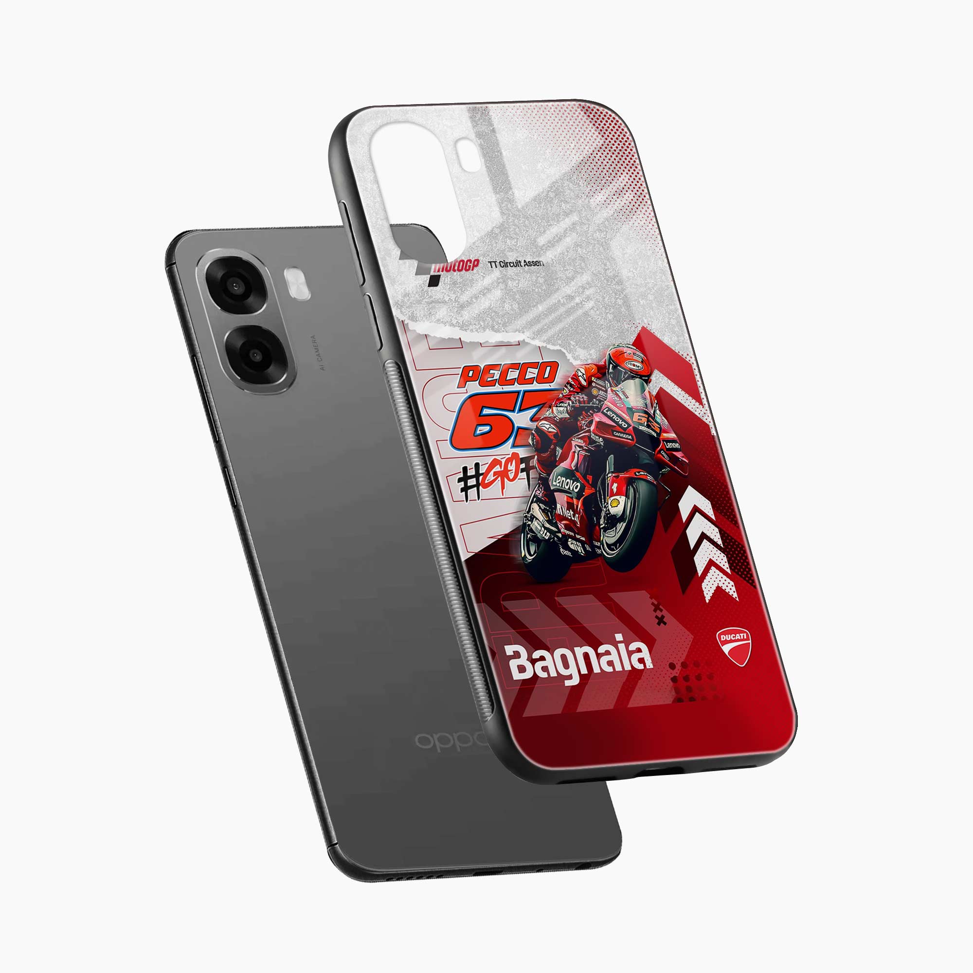 Francesco Bagnaia Oppo A6x 5G Back Cover