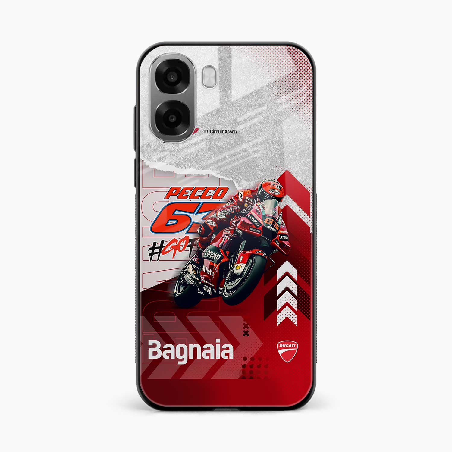 Francesco Bagnaia Oppo A6x 5G Back Cover