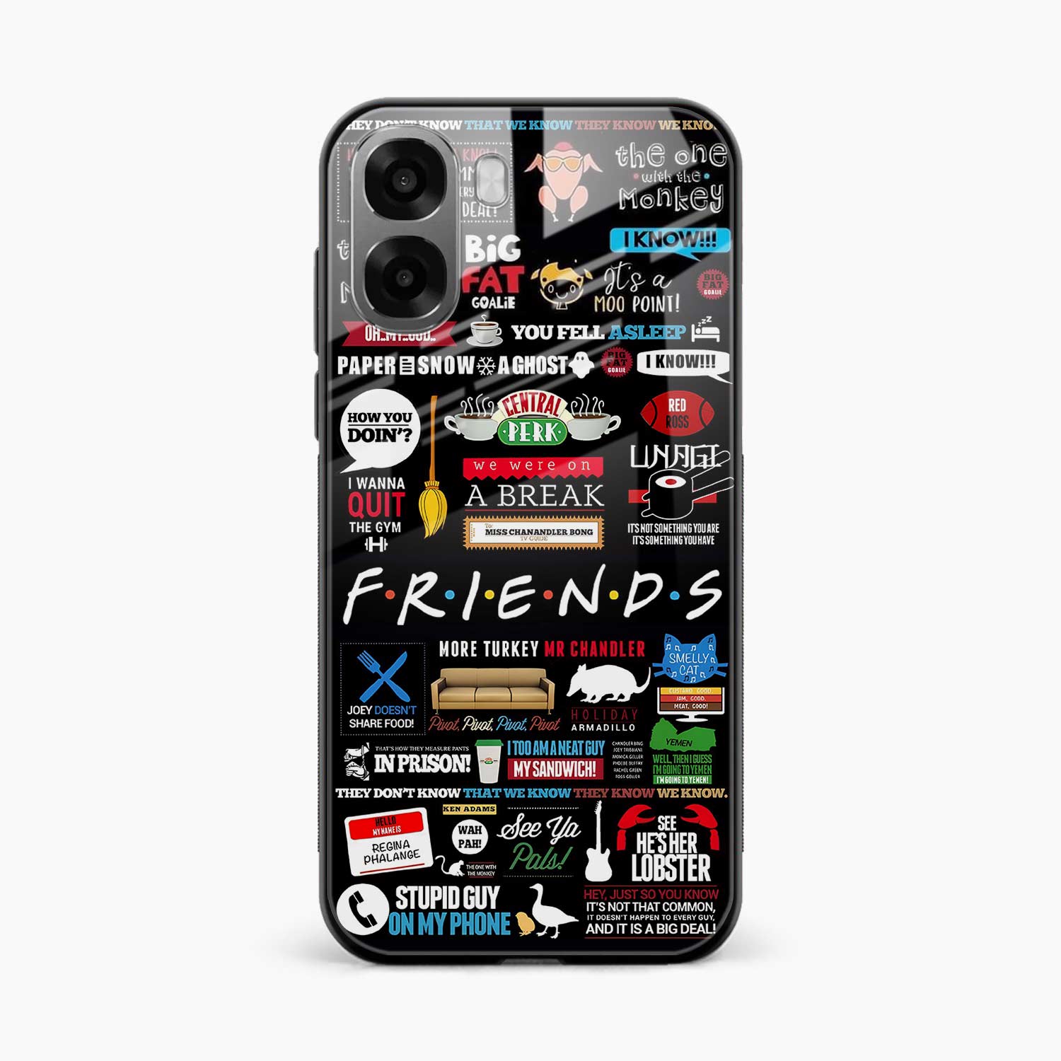 Friends Oppo A6x 5G Back Cover
