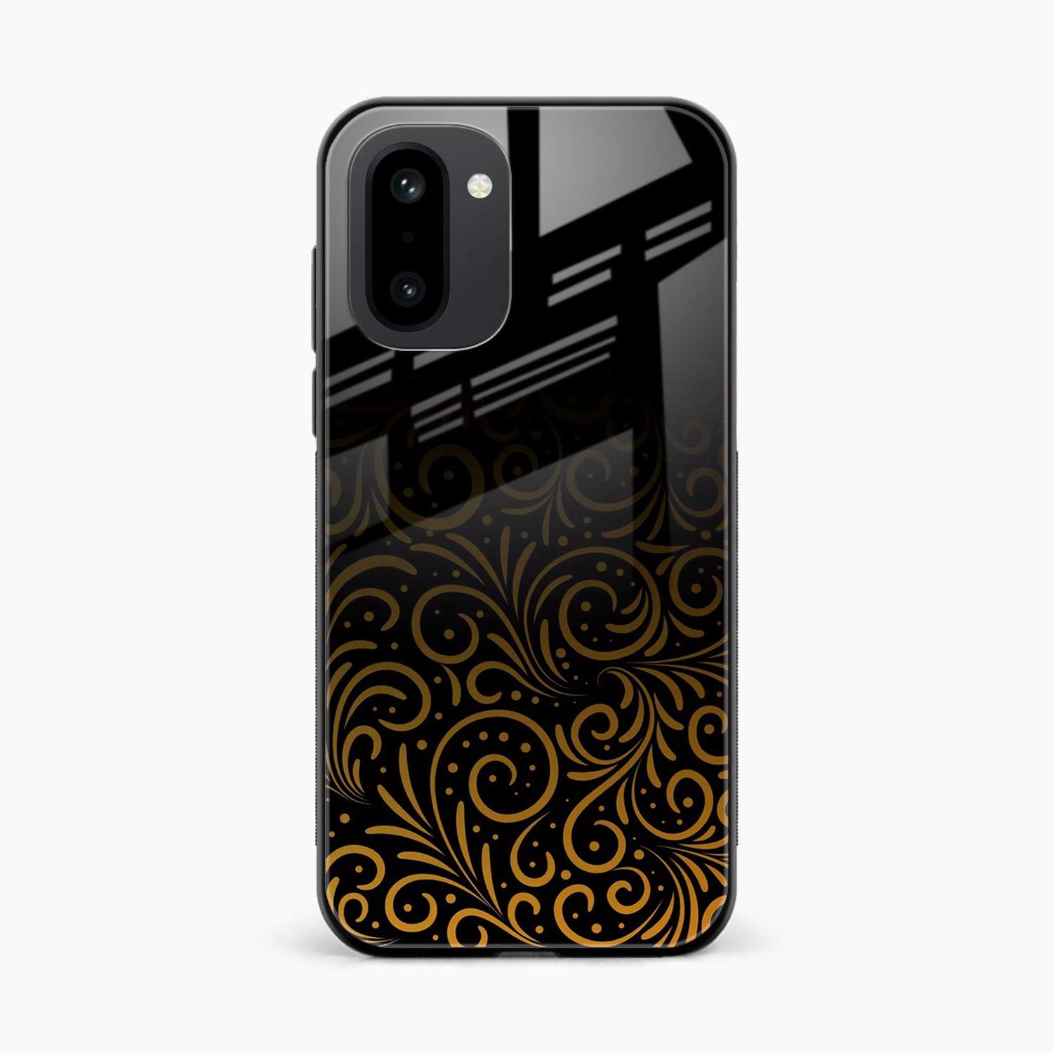 Golden Swirl OnePlus 15r 5G Back Cover