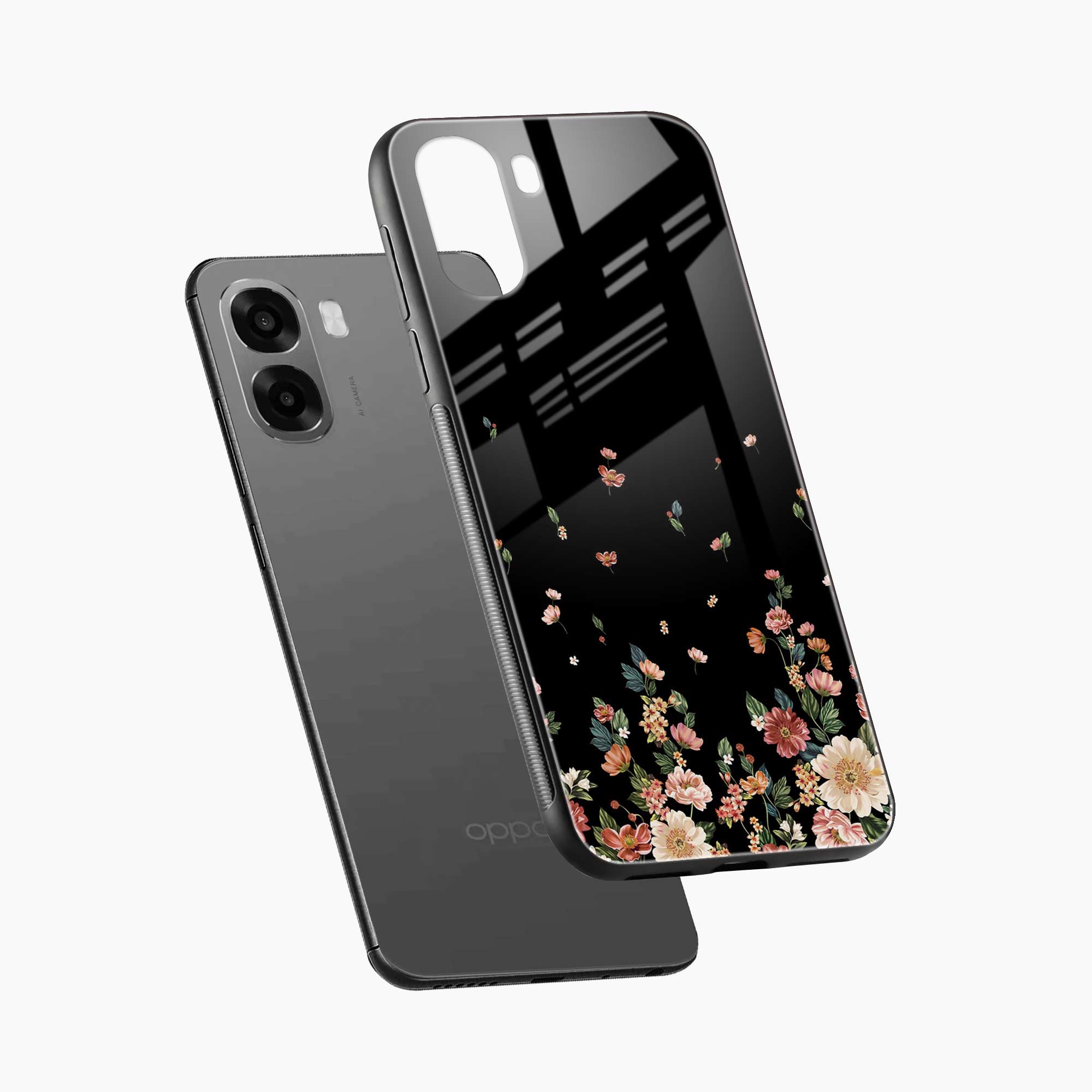 Graceful Floral Oppo A6x 5G Back Cover