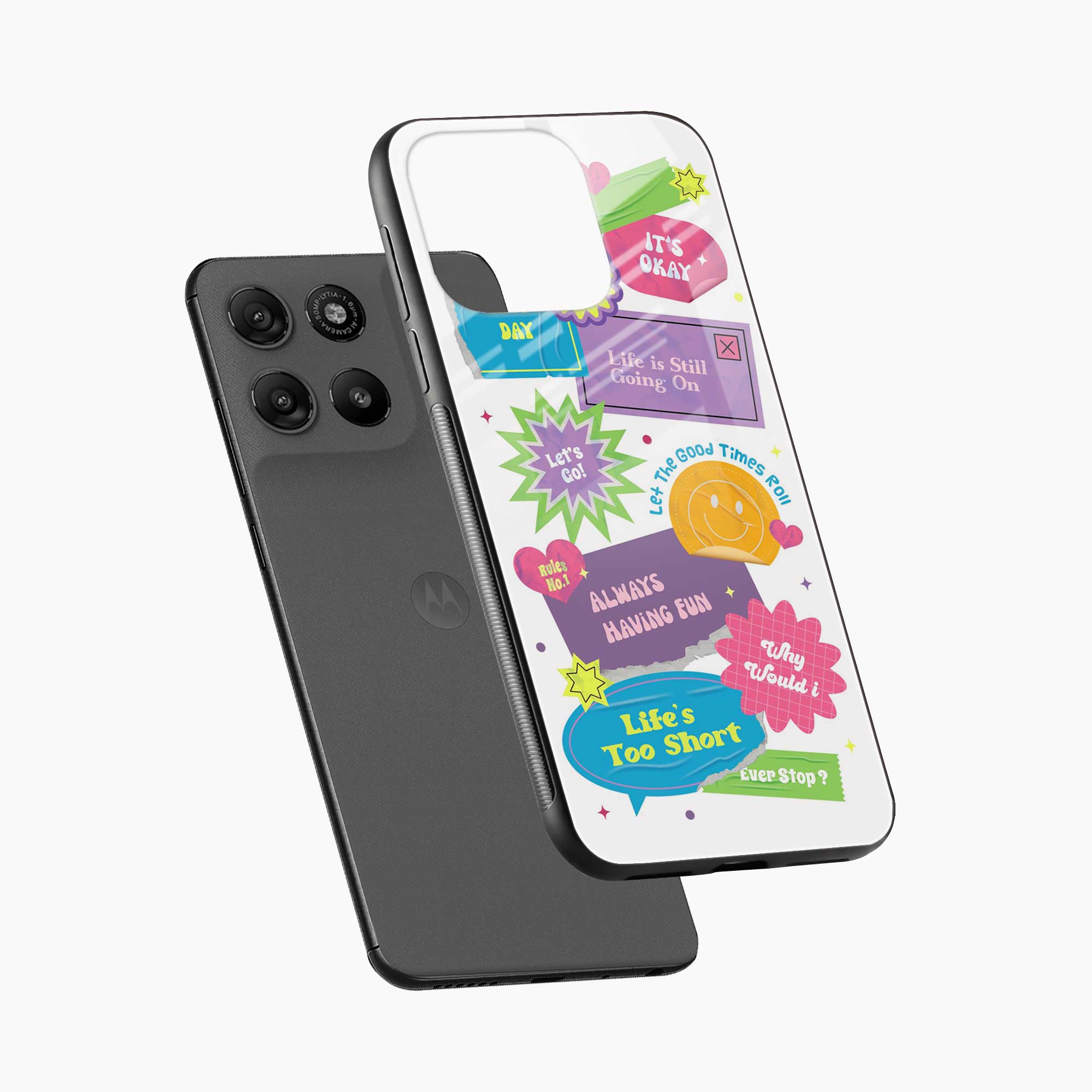 Having Fun Motorola G57 Power 5G Back Cover