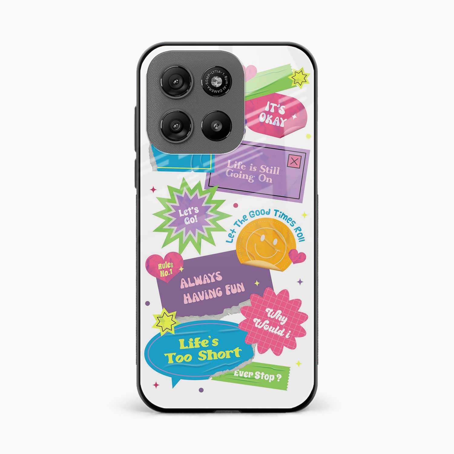 Having Fun Motorola G57 Power 5G Back Cover