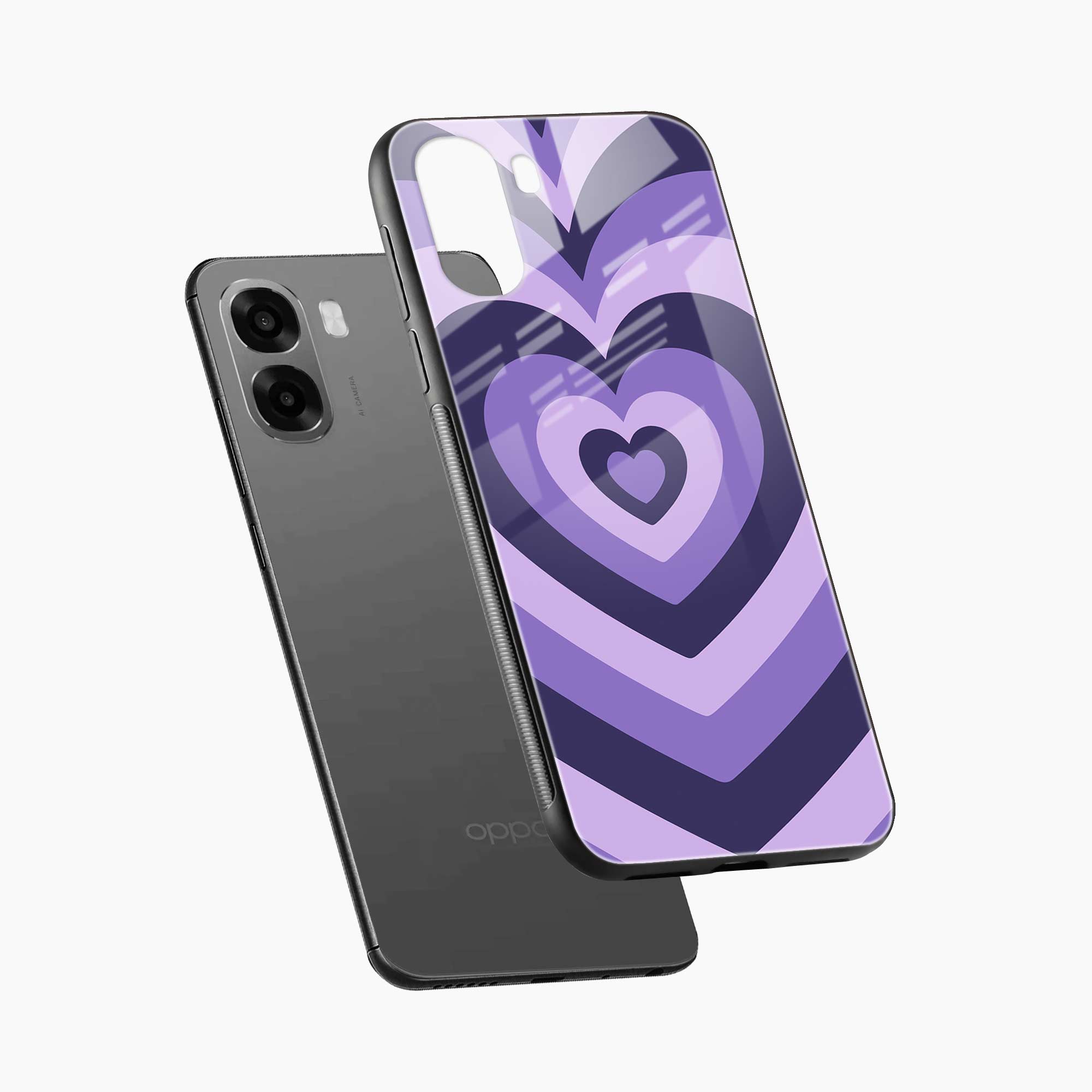 Hearts Oppo A6x 5G Back Cover