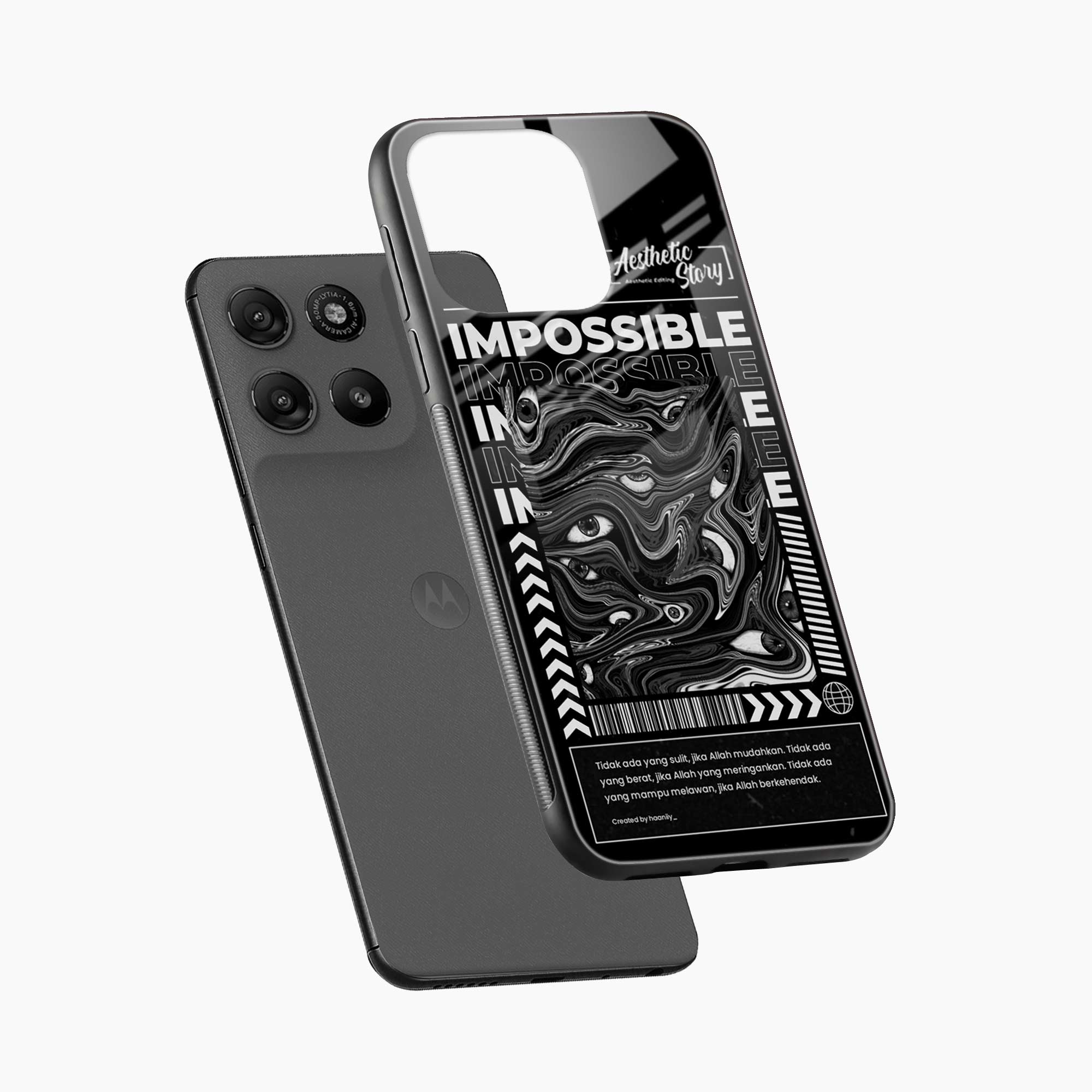 Impossible Motorola G57 Power 5G Back Cover