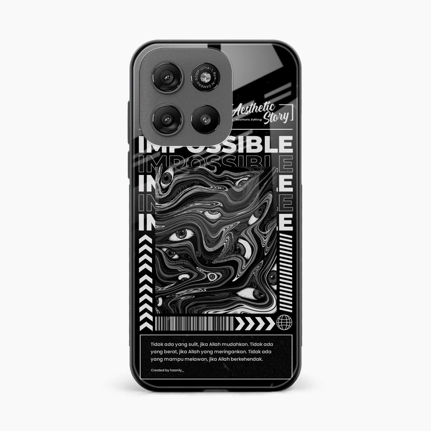 Impossible Motorola G57 Power 5G Back Cover