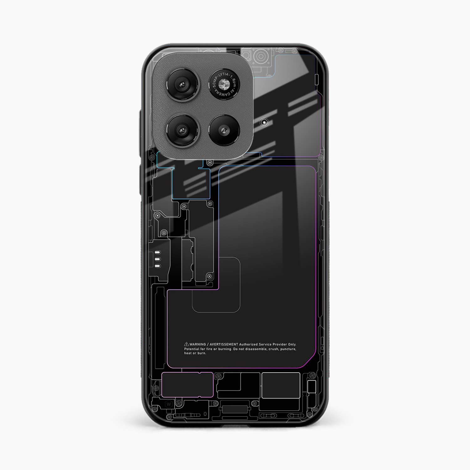 Inside Motorola G57 Power 5G Back Cover