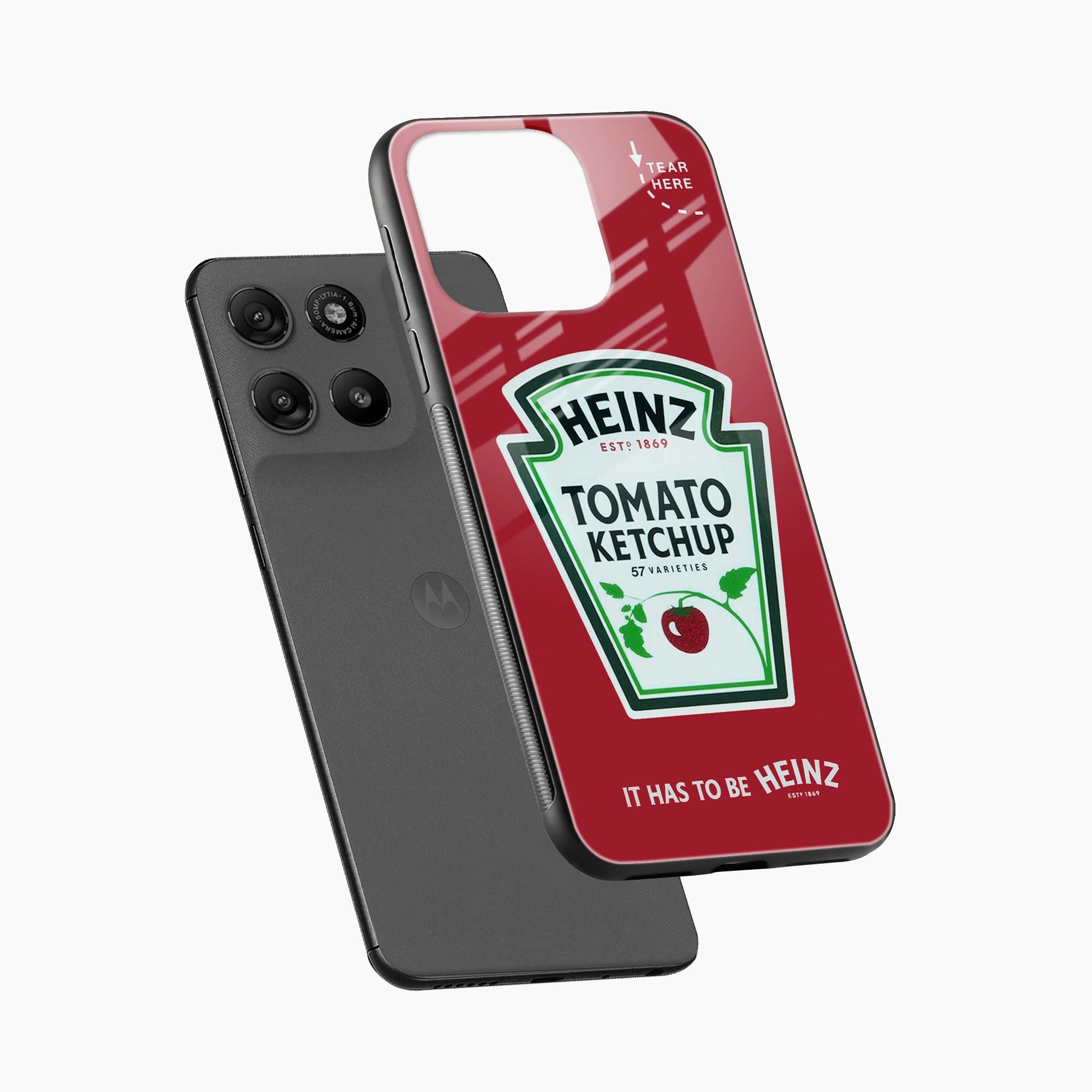 Ketchup Motorola G57 Power 5G Back Cover