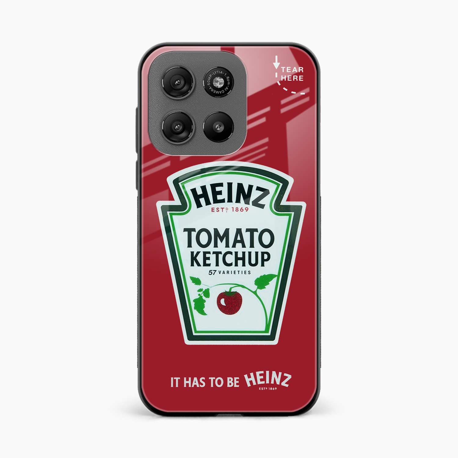 Ketchup Motorola G57 Power 5G Back Cover