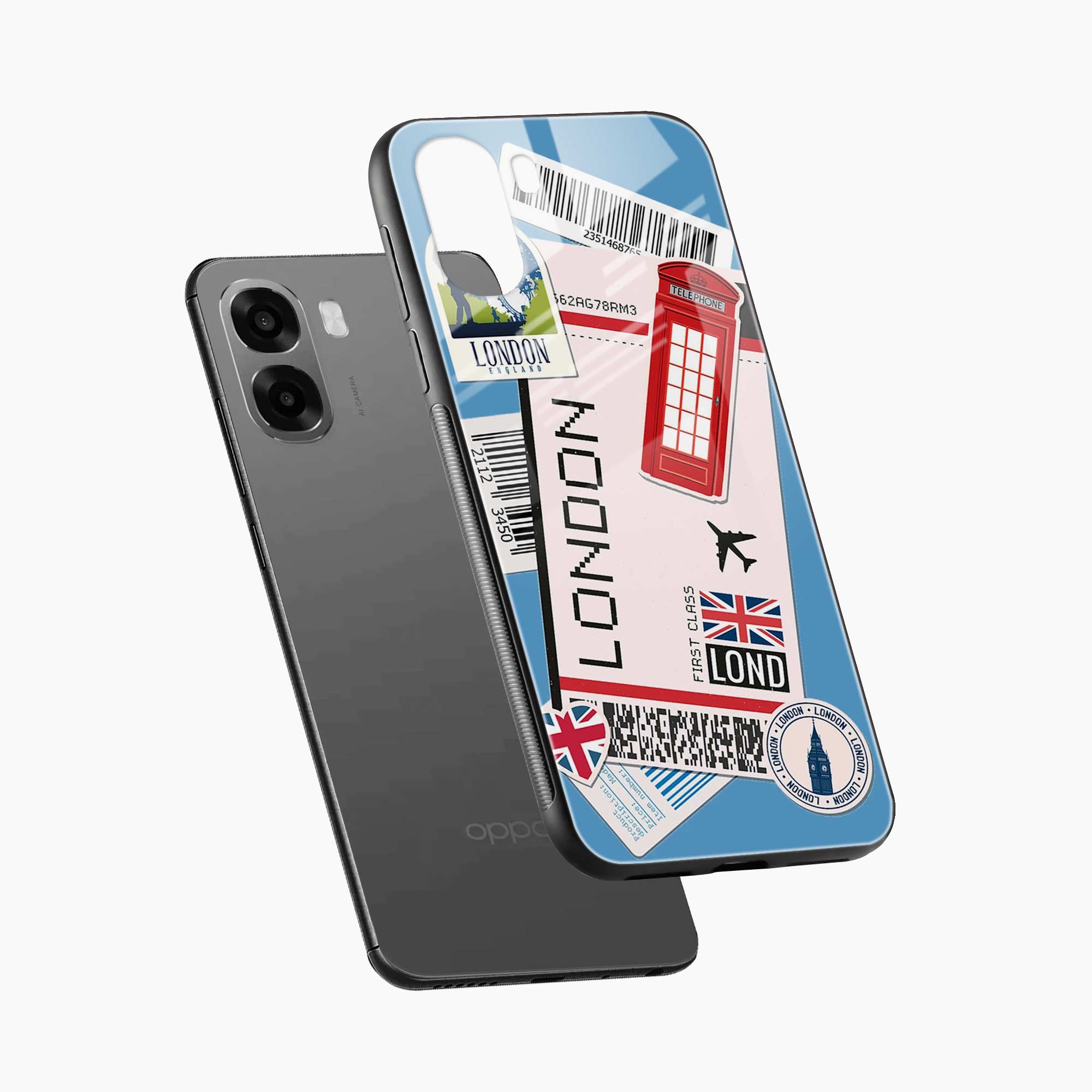 London Oppo A6x 5G Back Cover