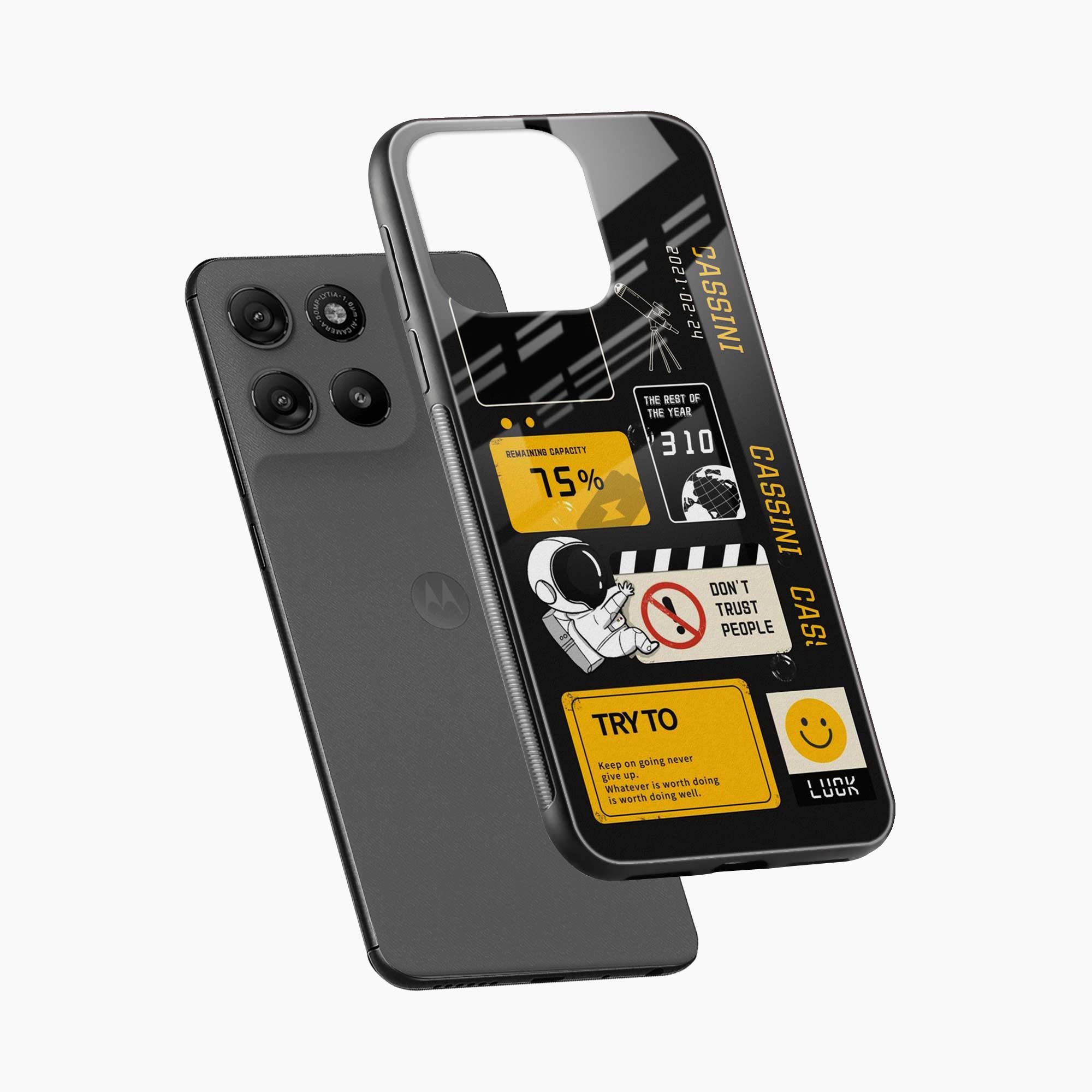 Nasa Motorola G57 Power 5G Back Cover