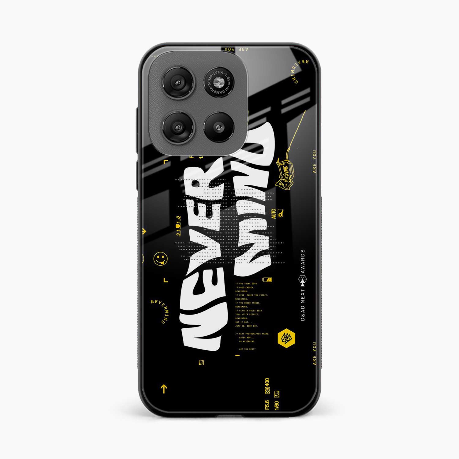 Never Mind Motorola G57 Power 5G Back Cover