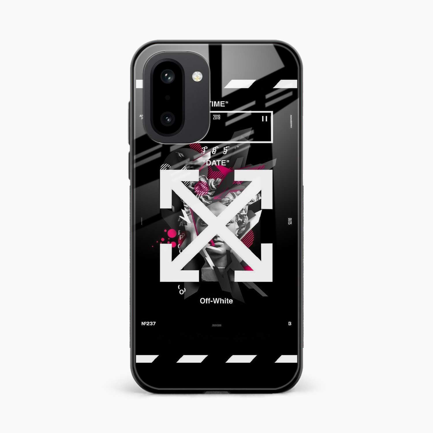 Off White Logo OnePlus 15r 5G Back Cover