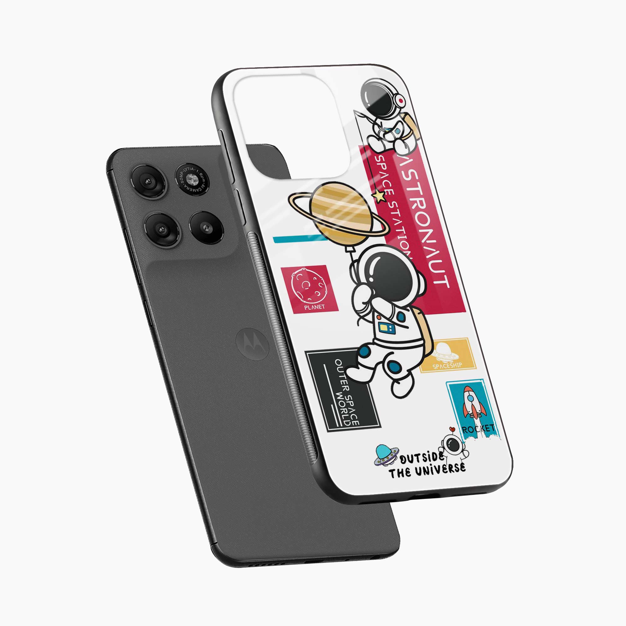 Outside The Universe Motorola G57 Power 5G Back Cover