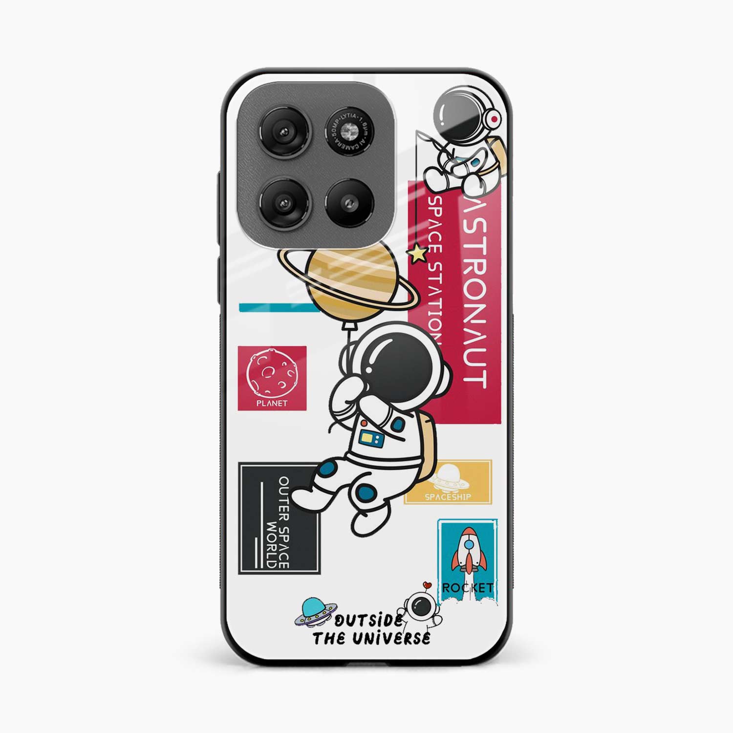 Outside The Universe Motorola G57 Power 5G Back Cover