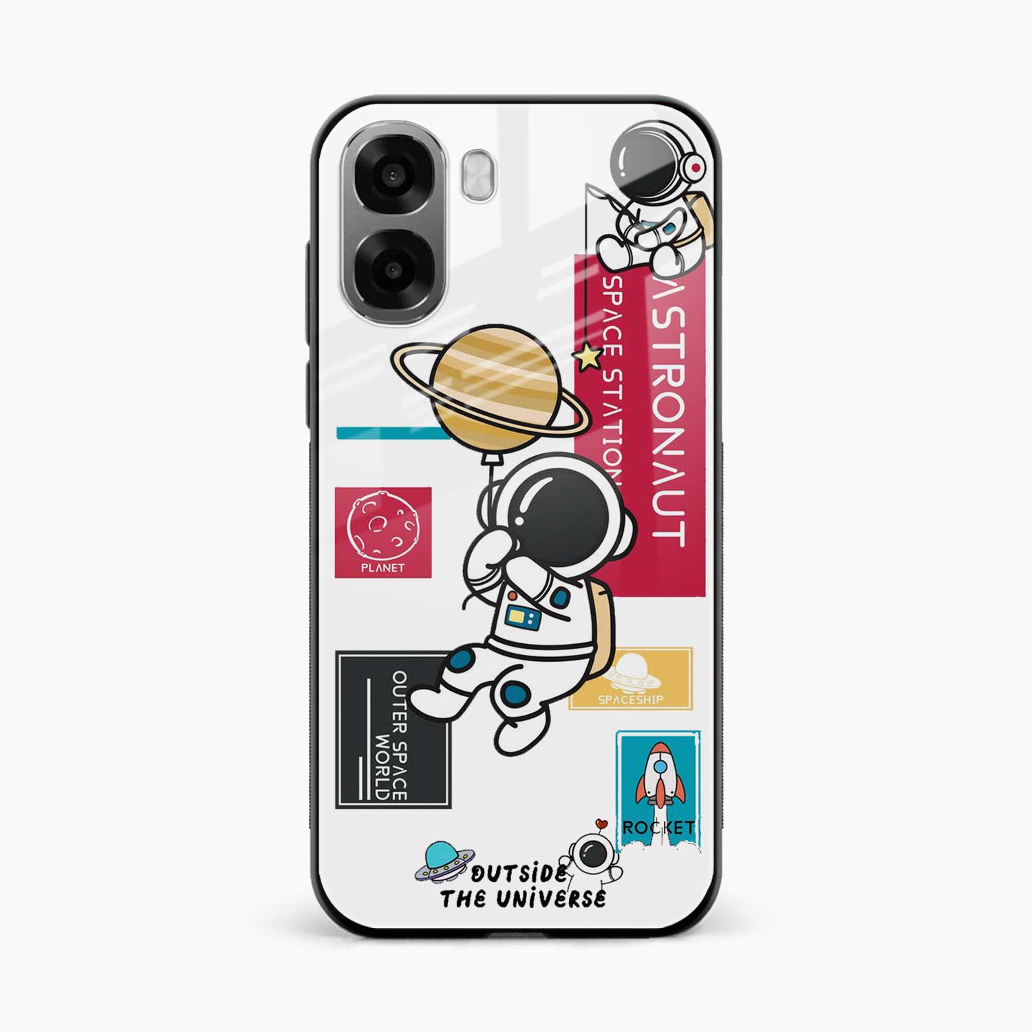Outside The Universe Oppo A6x 5G Back Cover