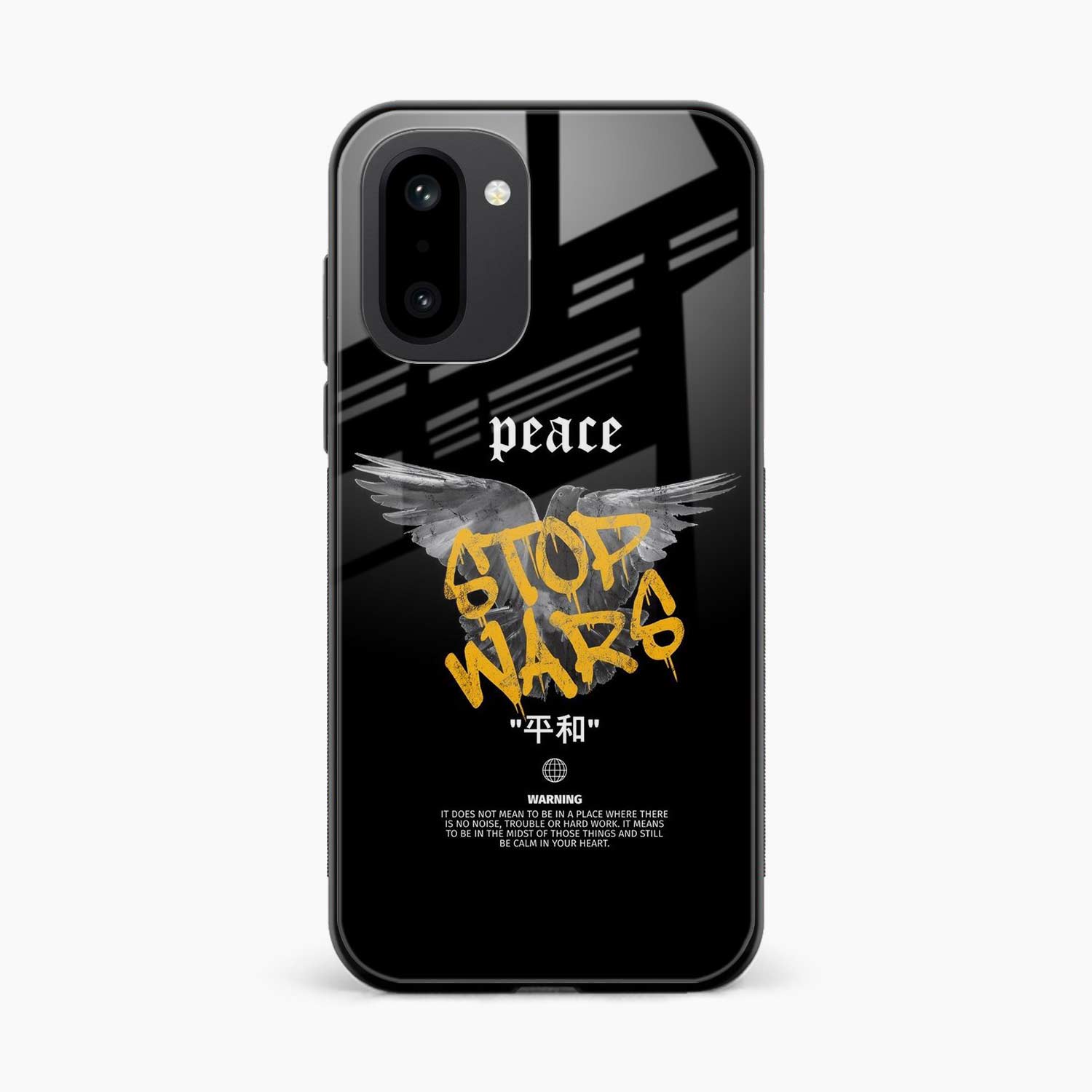 Peace Stop Wars OnePlus 15r 5G Back Cover