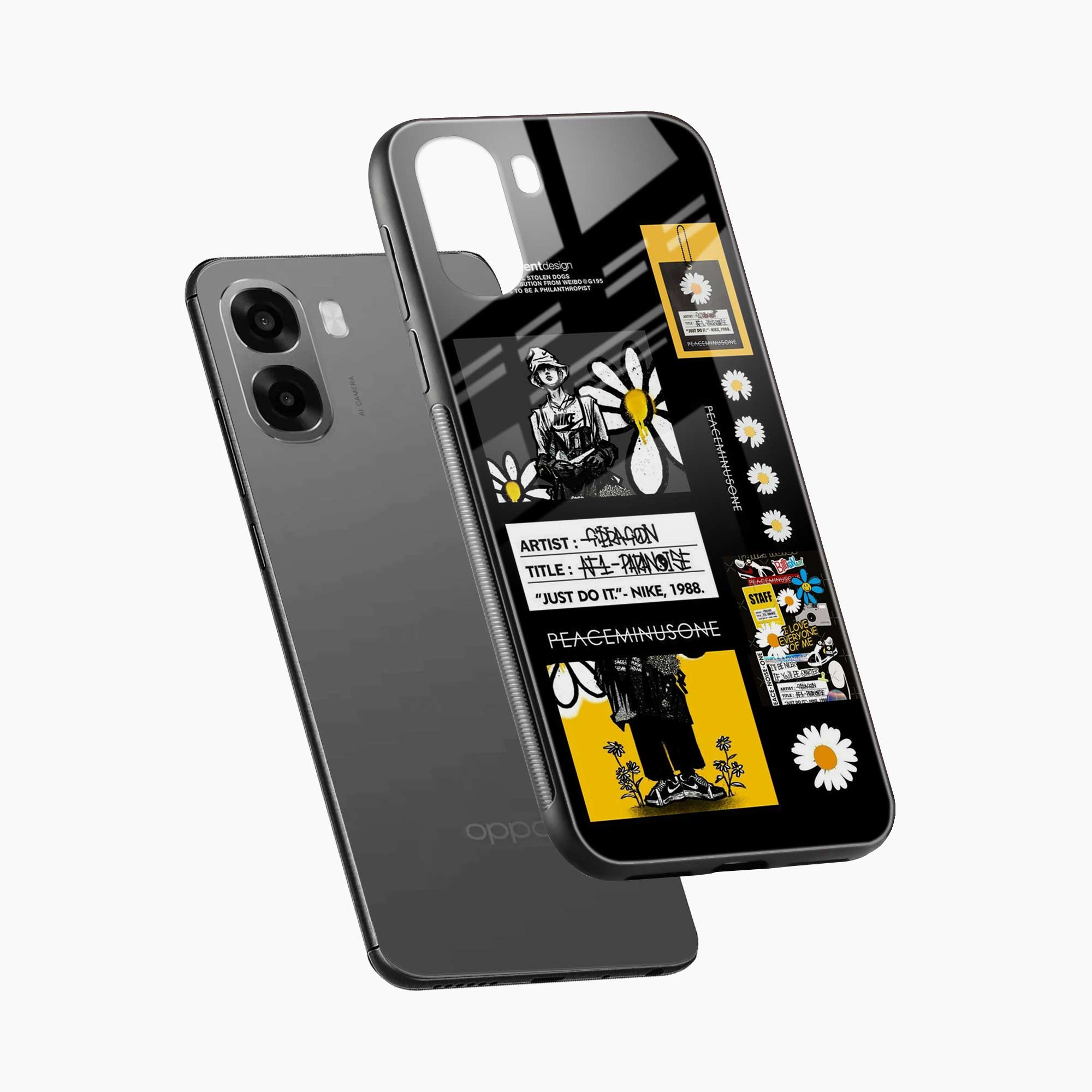 Peace Oppo A6x 5G Back Cover