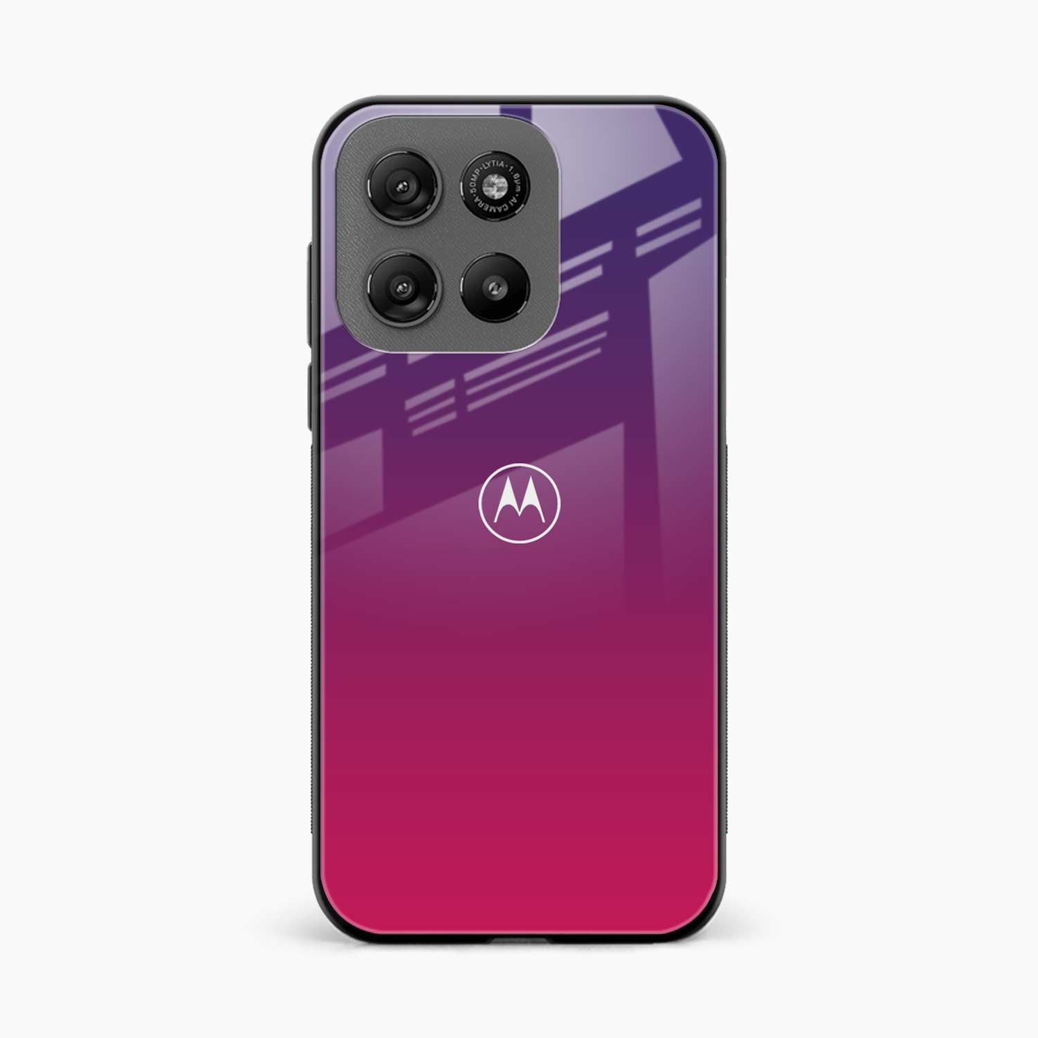 Pink Rise Motorola G57 Power 5G Back Cover