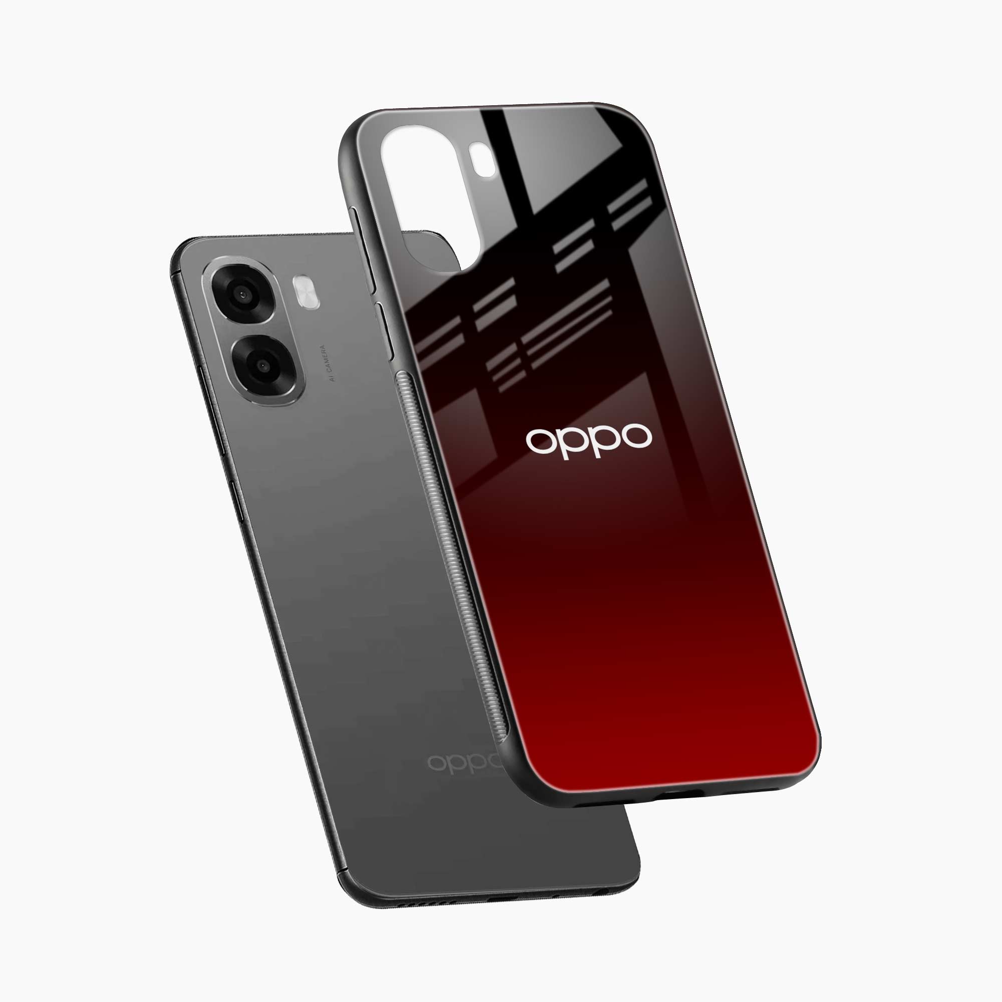 Red Wine Oppo A6x 5G Back Cover