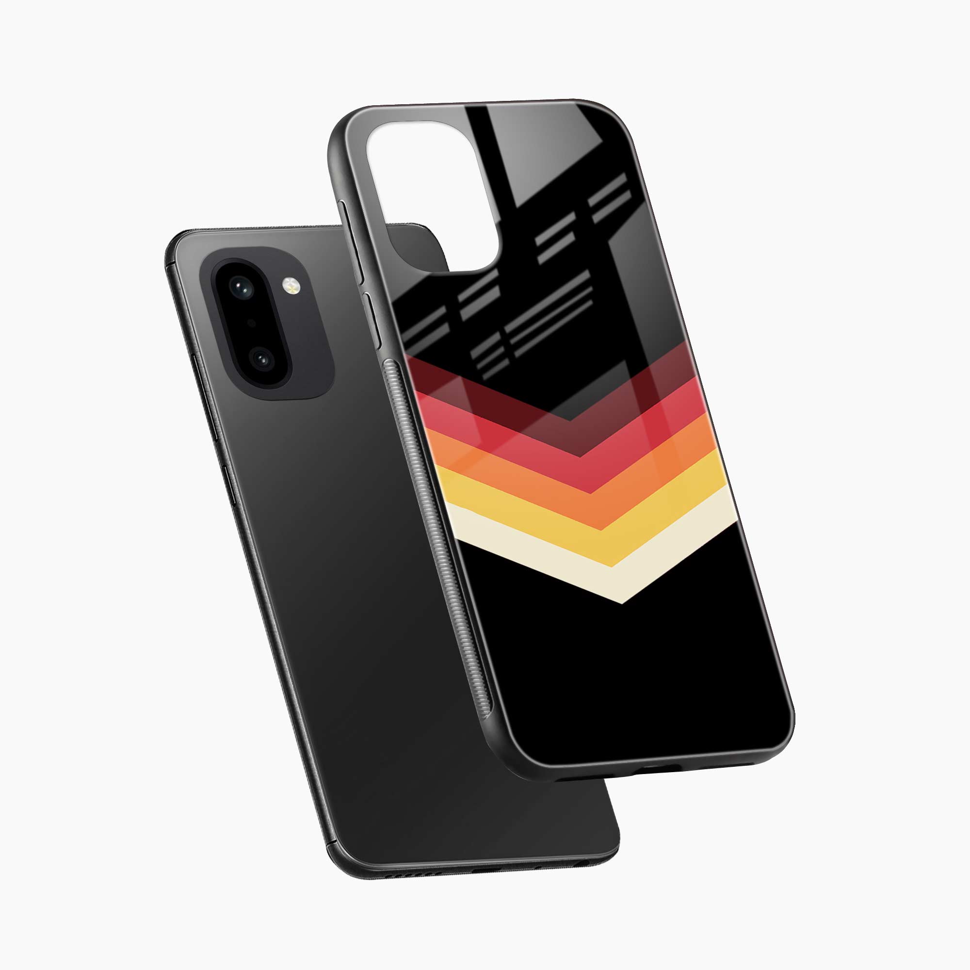 Rewind Strips Pattern OnePlus 15r 5G Back Cover