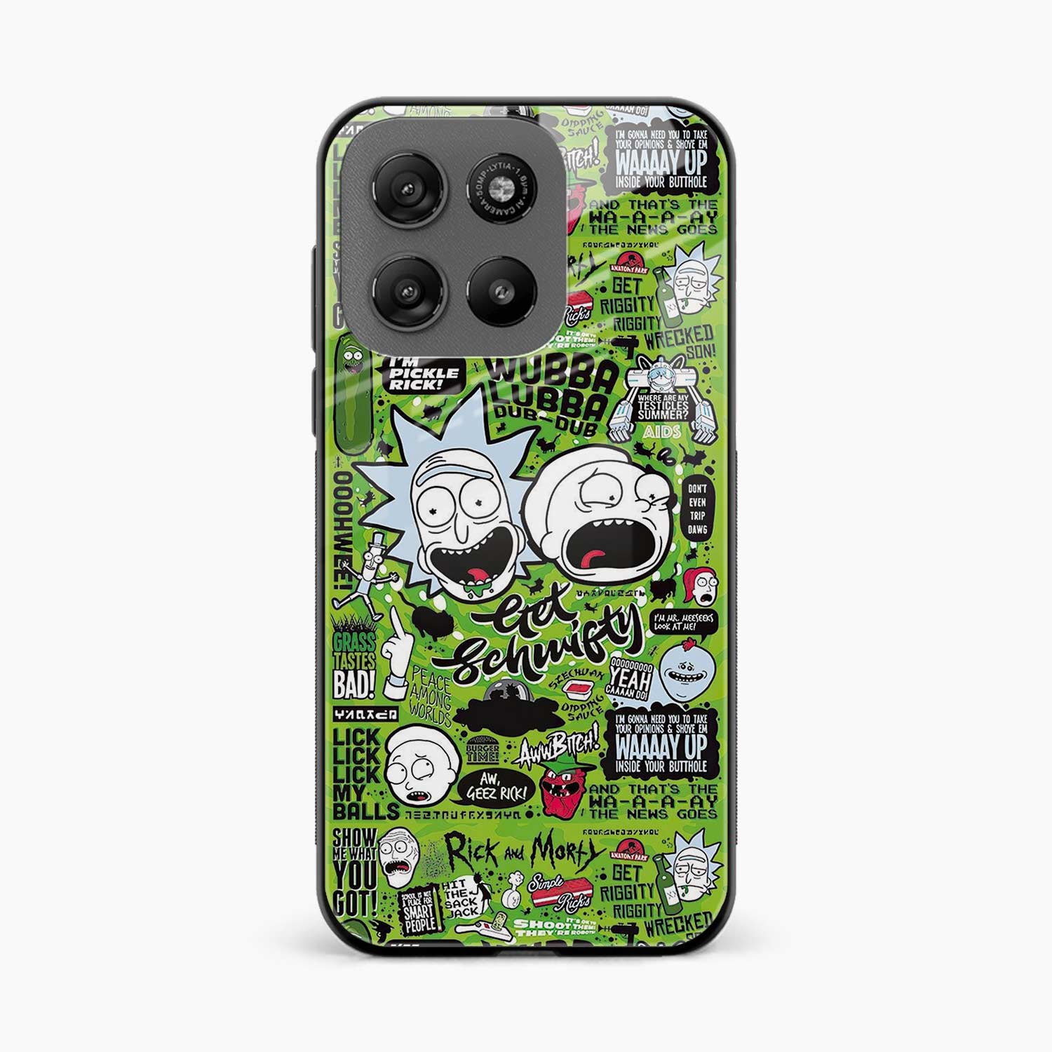 Rick And Morty Motorola G57 Power 5G Back Cover