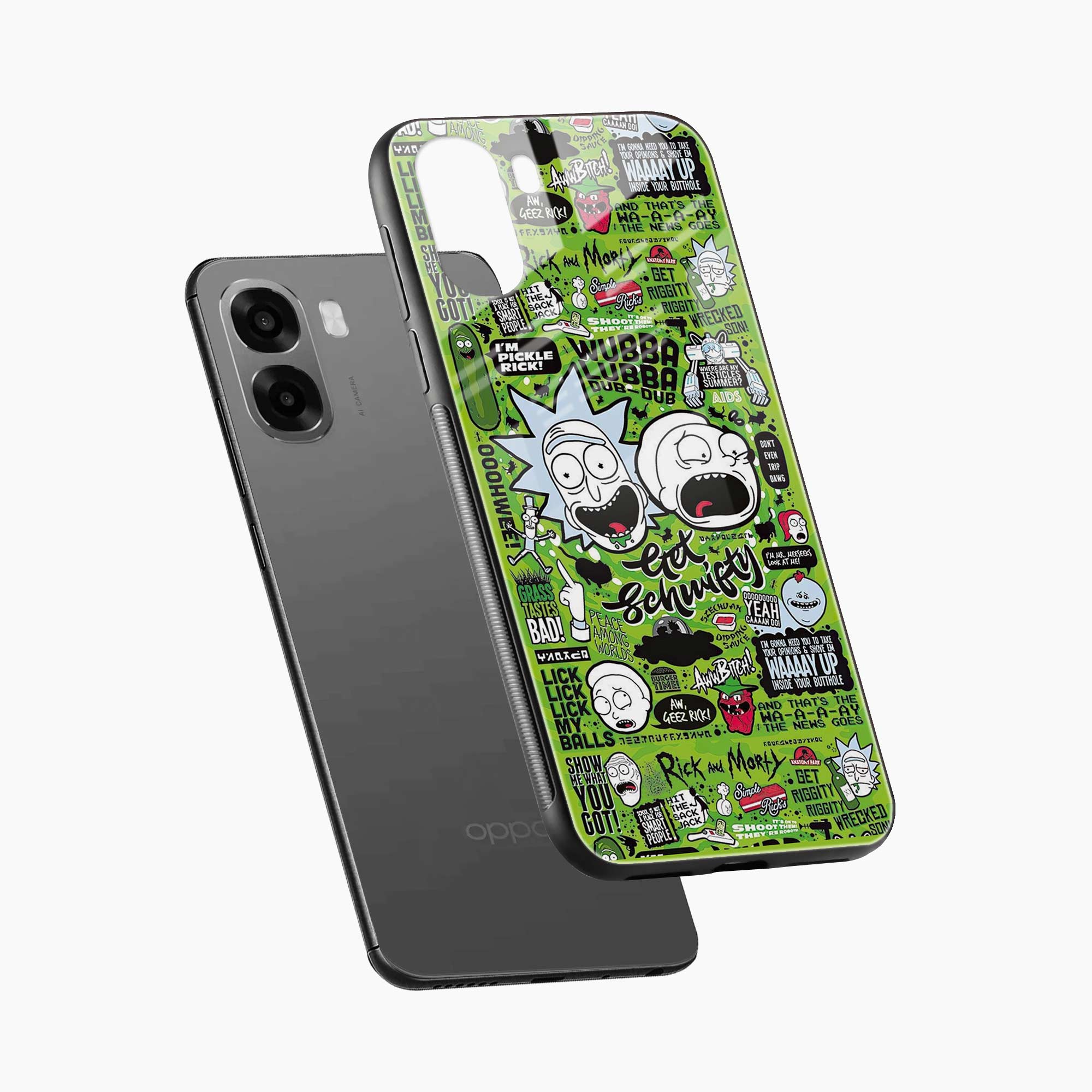 Rick And Morty Oppo A6x 5G Back Cover