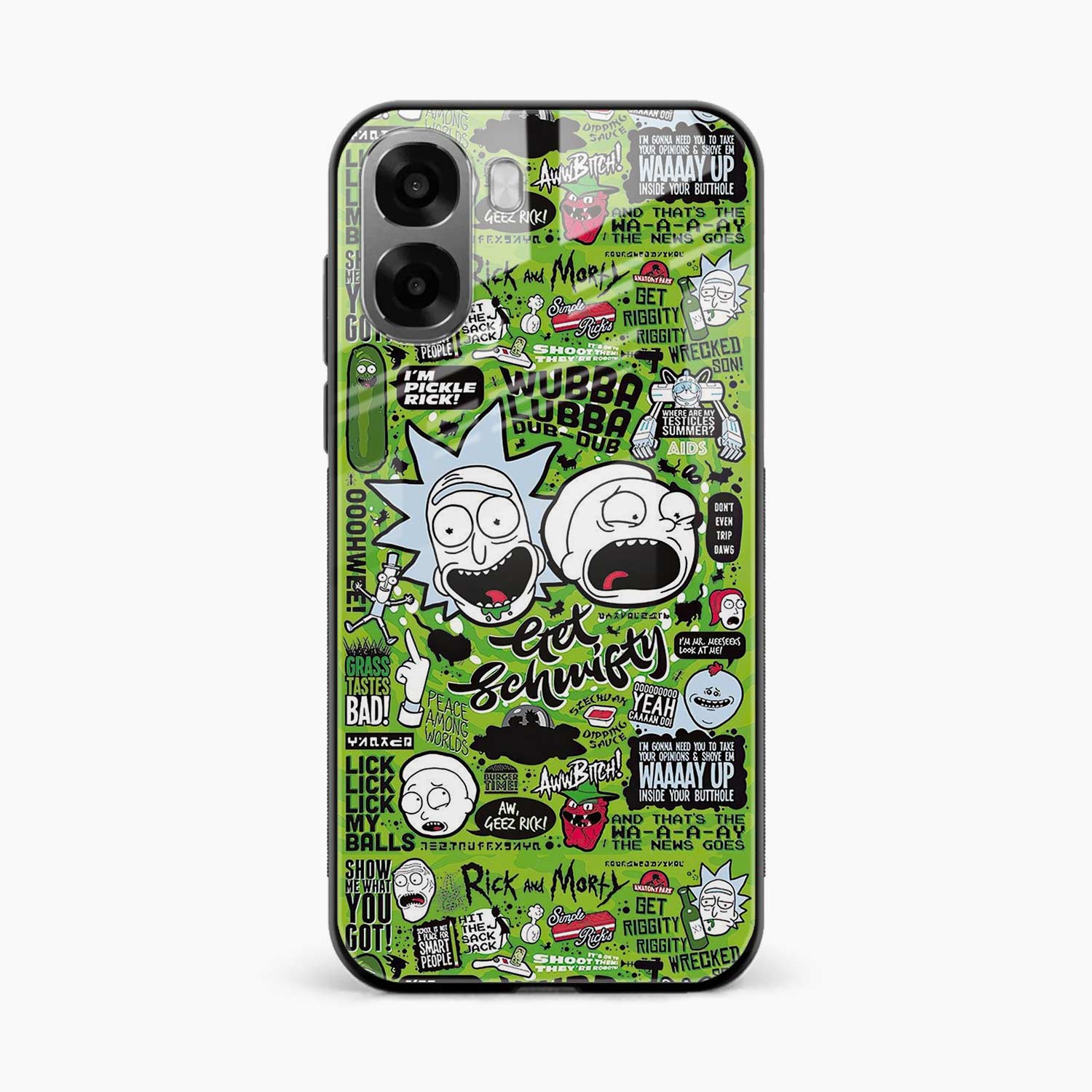 Rick And Morty Oppo A6x 5G Back Cover