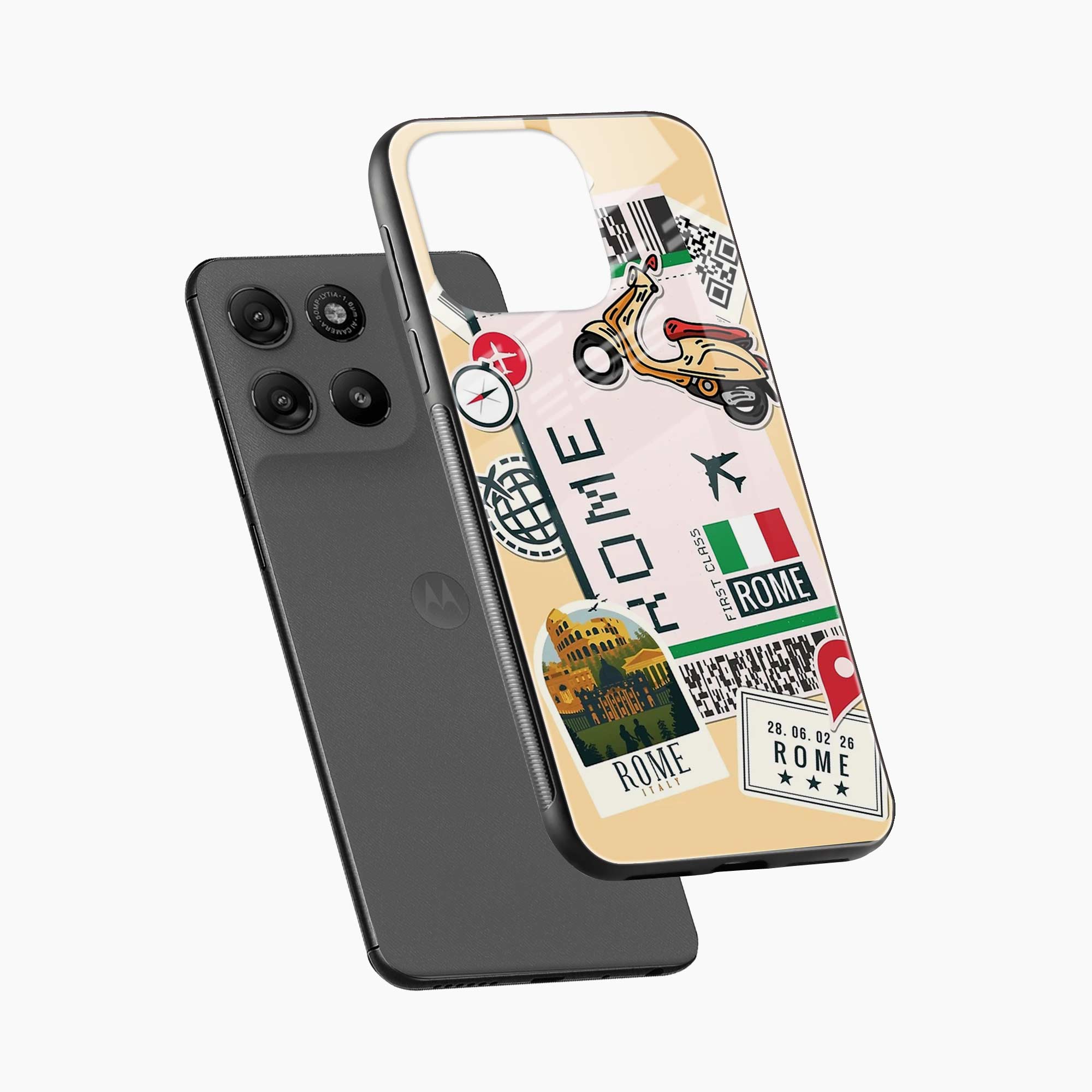 Rome Motorola G57 Power 5G Back Cover