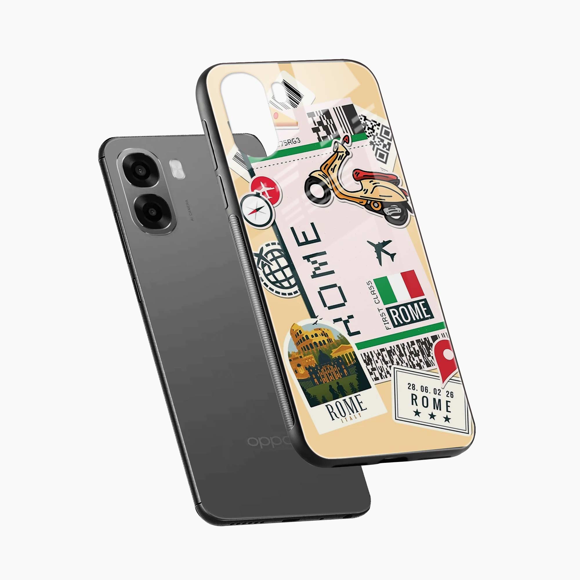 Rome Oppo A6x 5G Back Cover