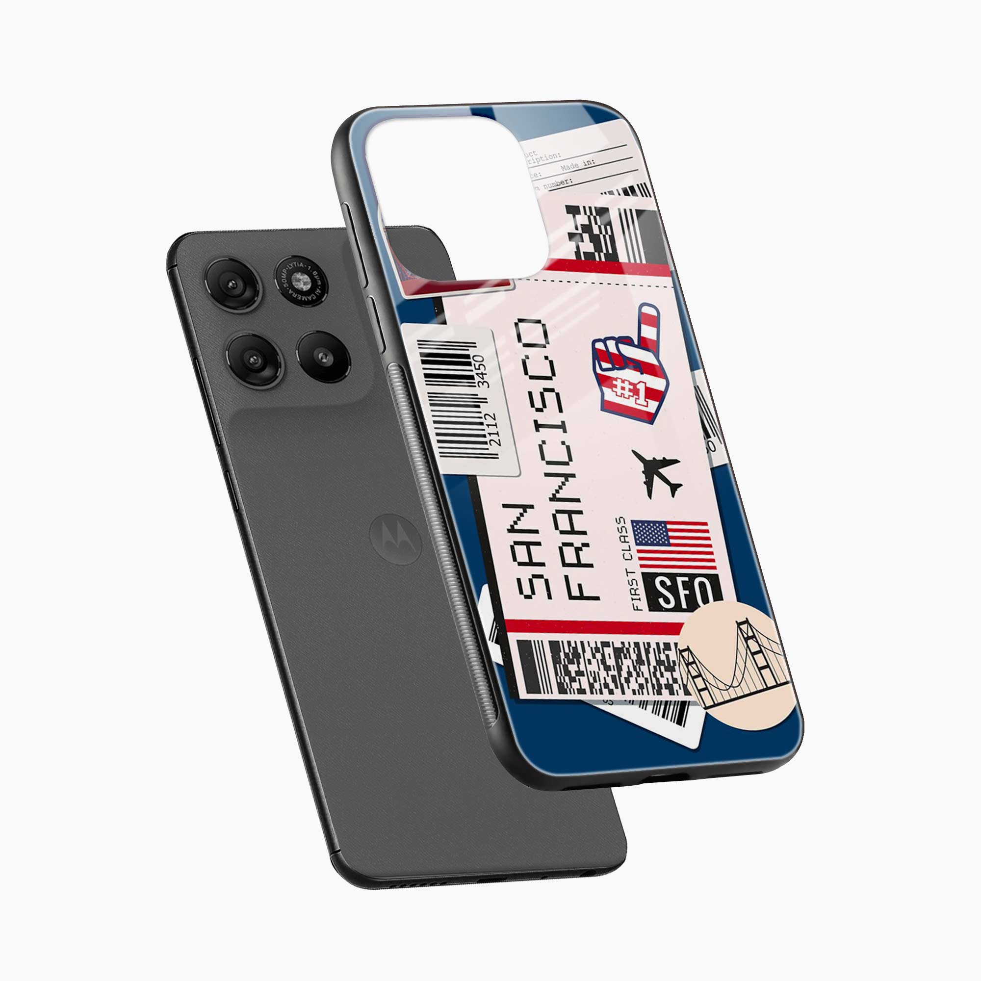 San Francisco Motorola G57 Power 5G Back Cover