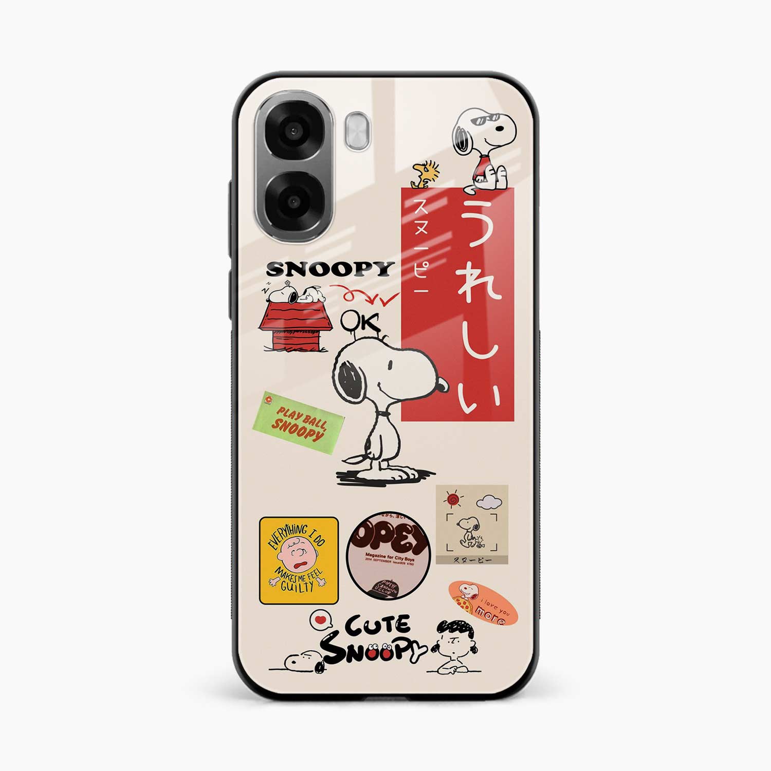 Snoopy Oppo A6x 5G Back Cover
