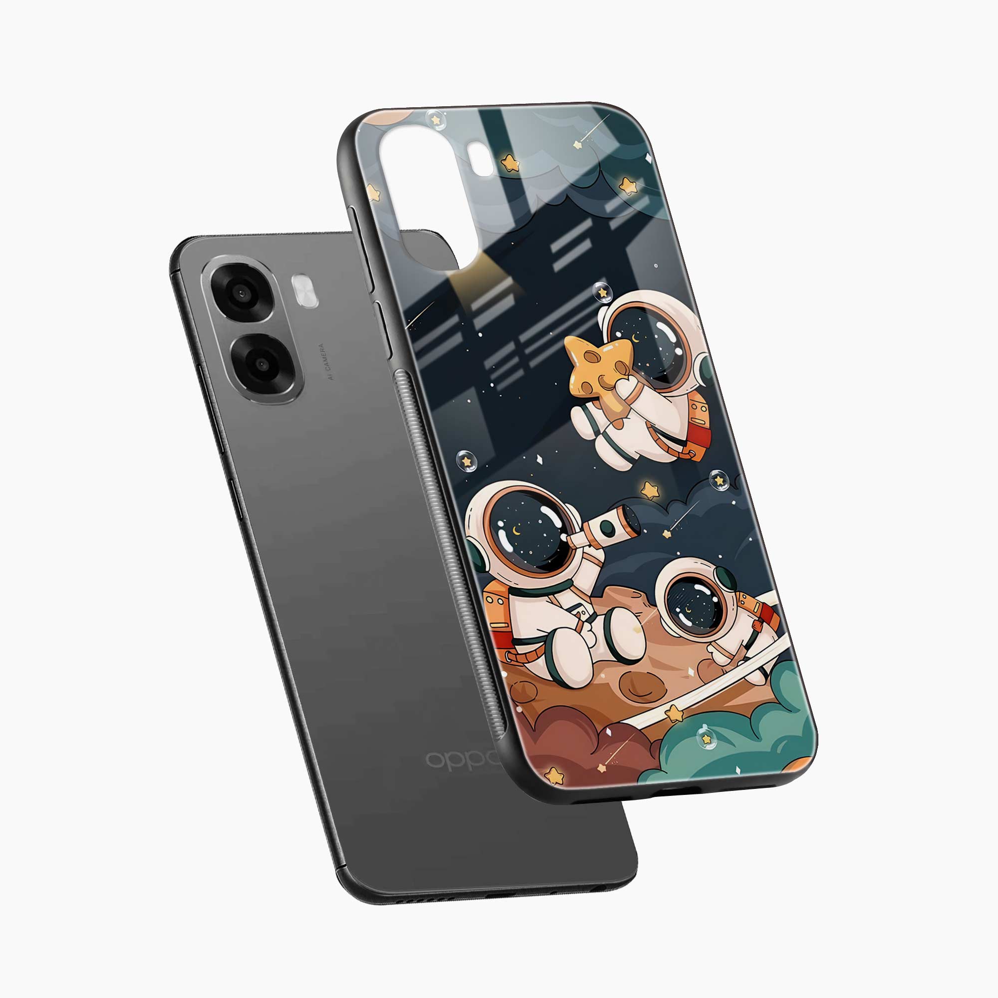 Space Oppo A6x 5G Back Cover