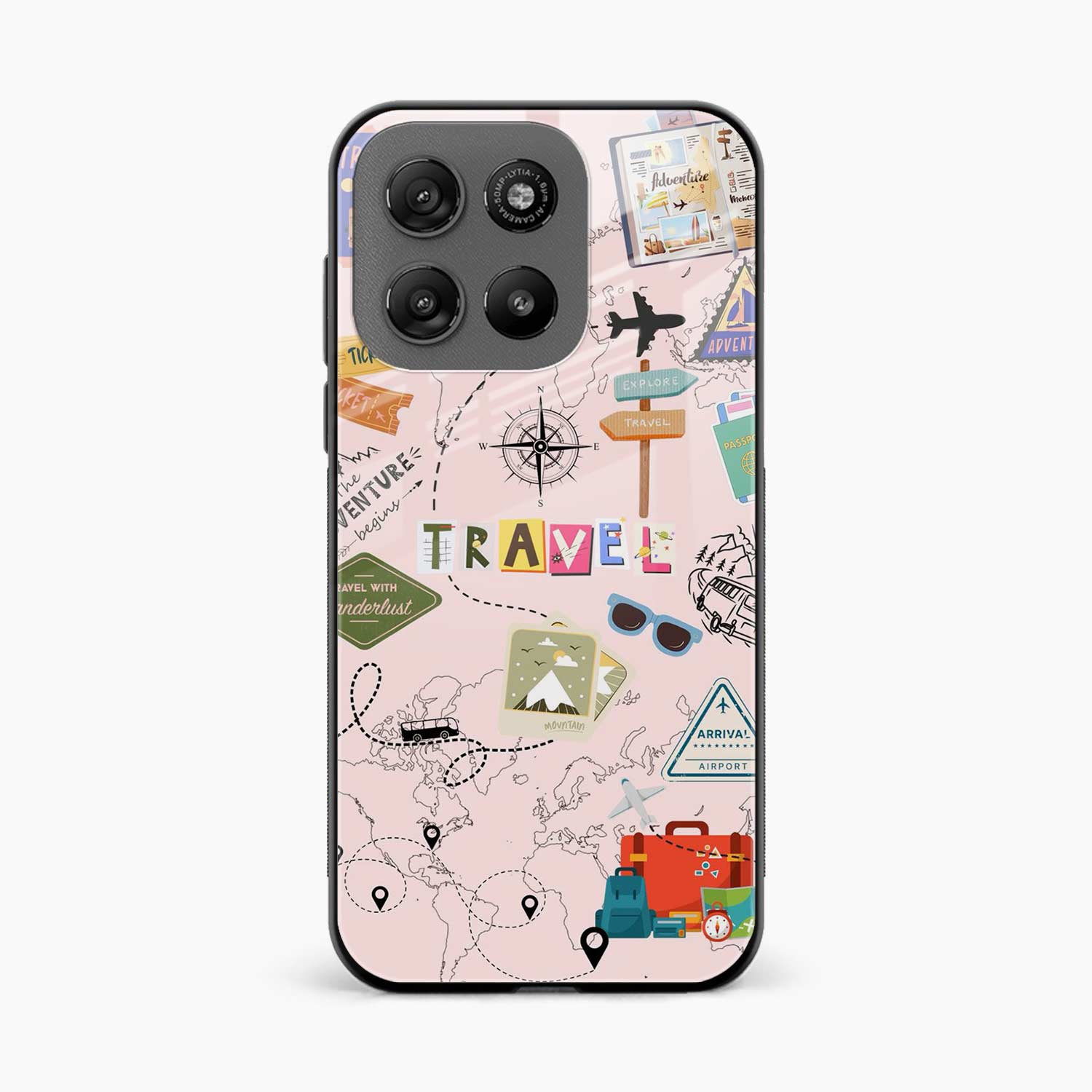 Traveler Motorola G57 Power 5G Back Cover