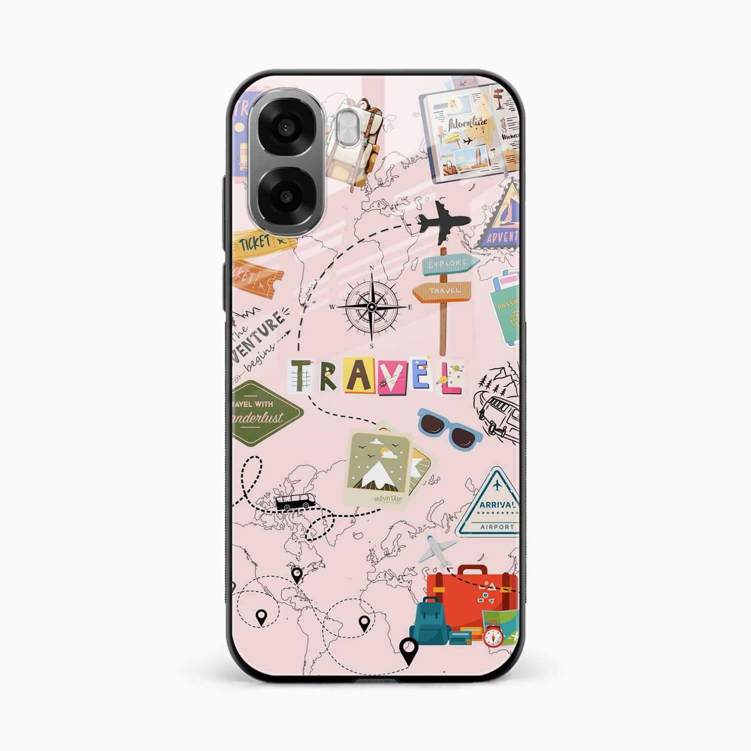 Traveler Oppo A6x 5G Back Cover