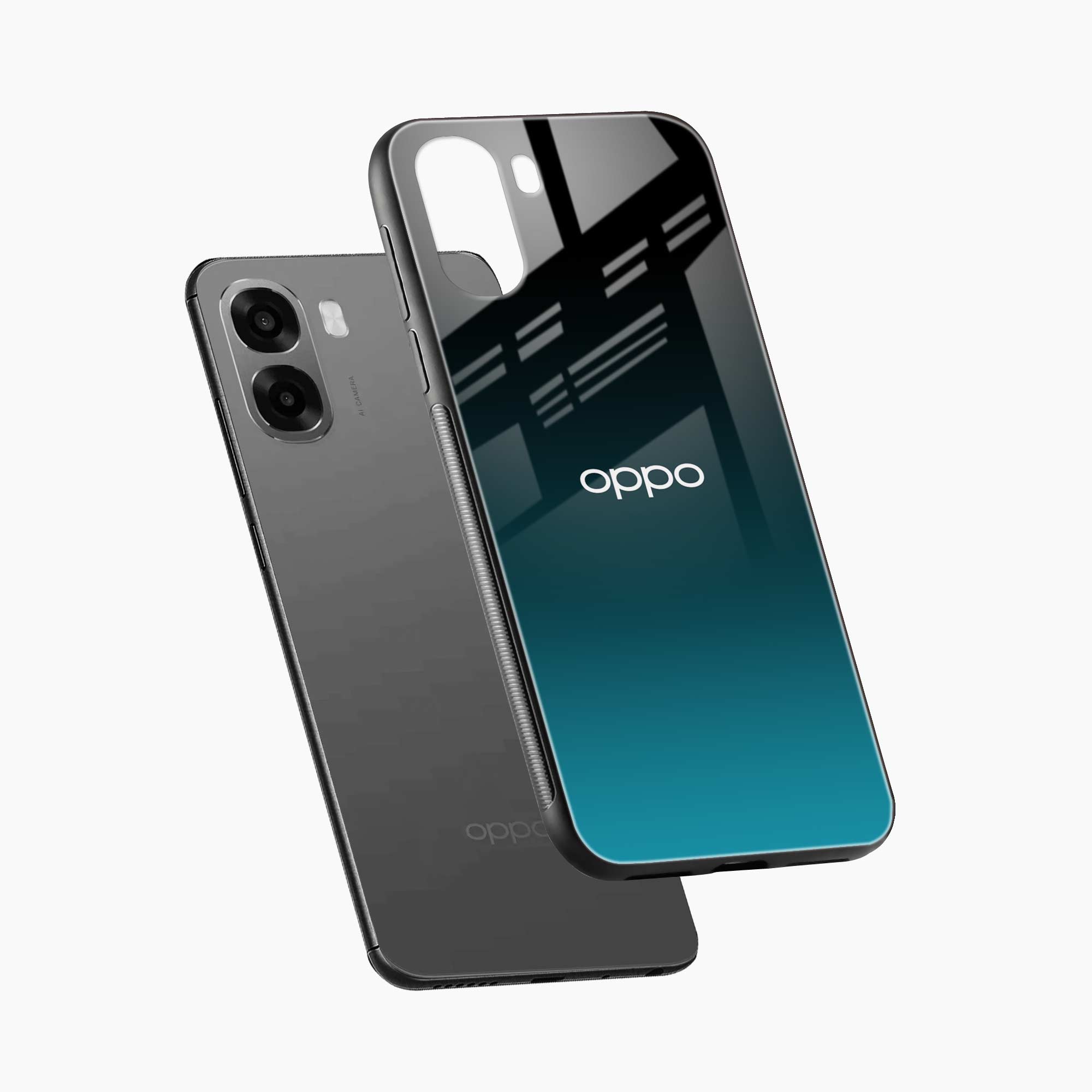 Ultramarine Glass Oppo A6x 5G Back Cover