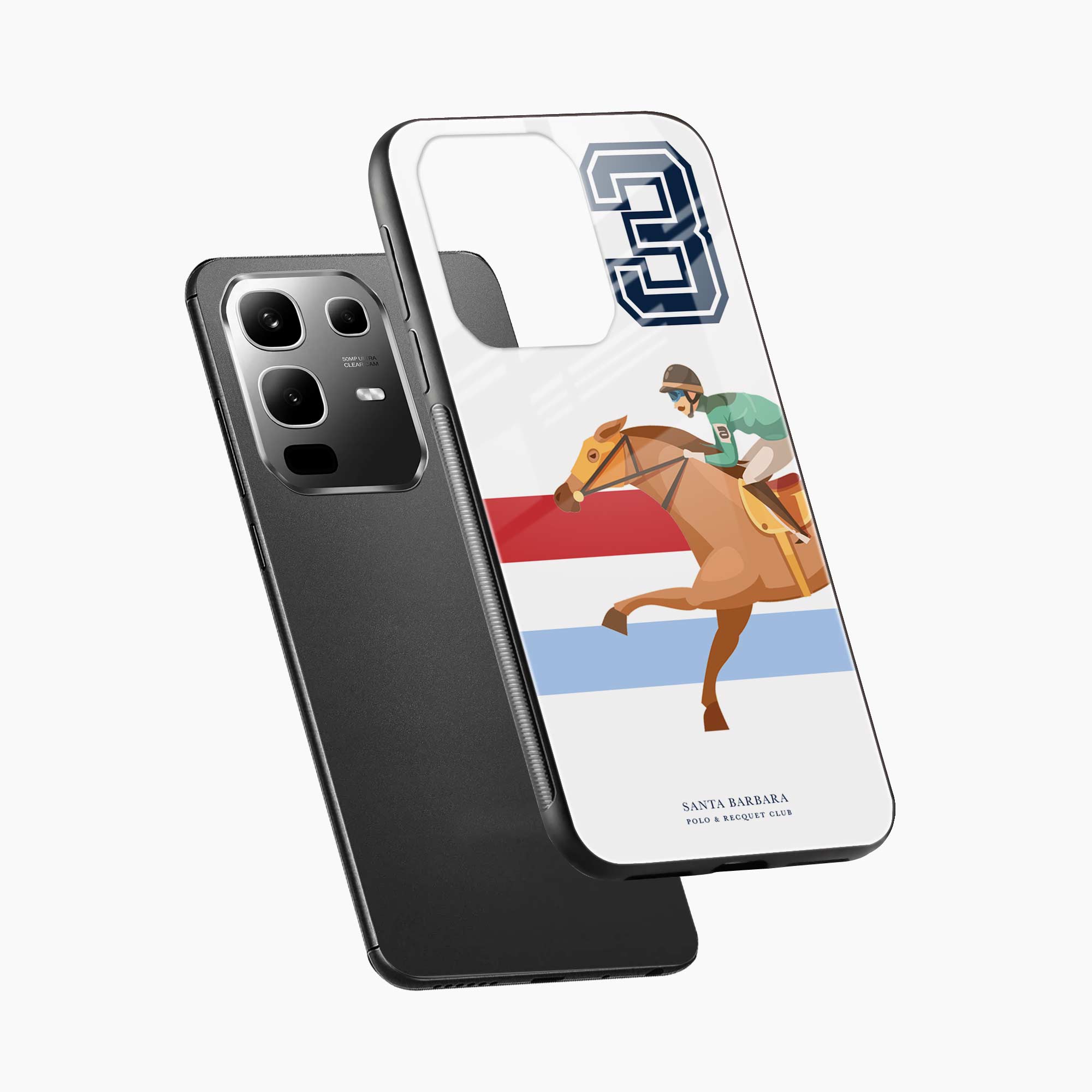 3d Santa Barbara Polo Infinix Note 50s 5G Plus Back Cover