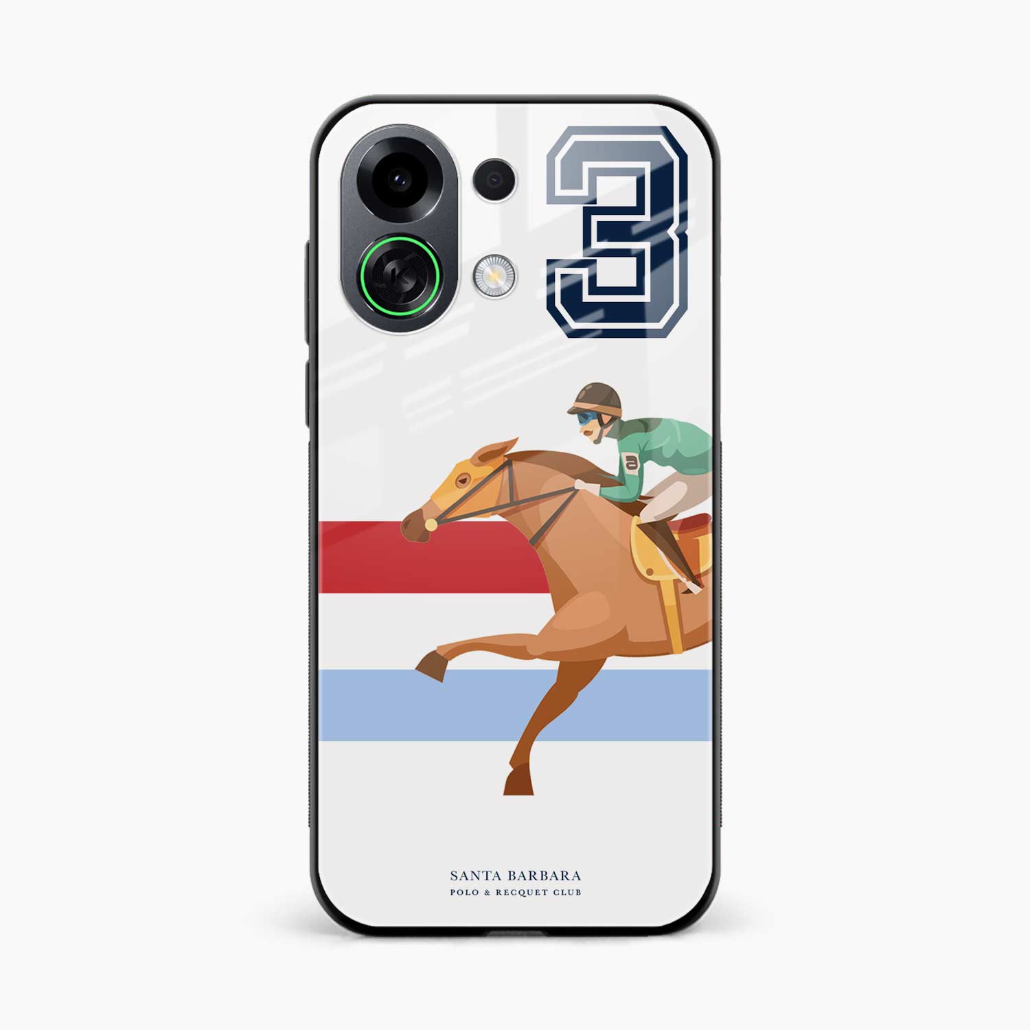 3d Santa Barbara Polo Oppo K13 Turbo 5G Back Cover