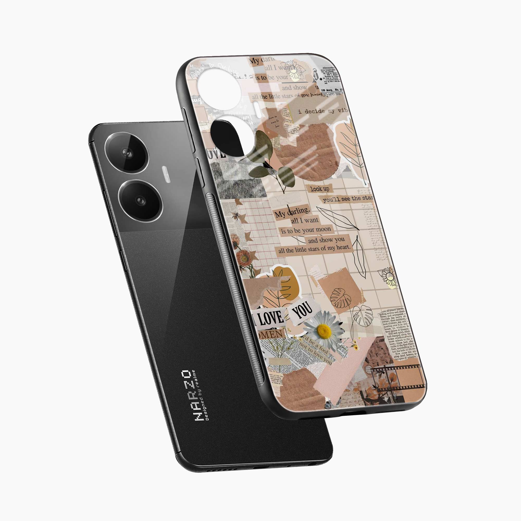 Aesthetic Design Realme Narzo N55 Back Cover
