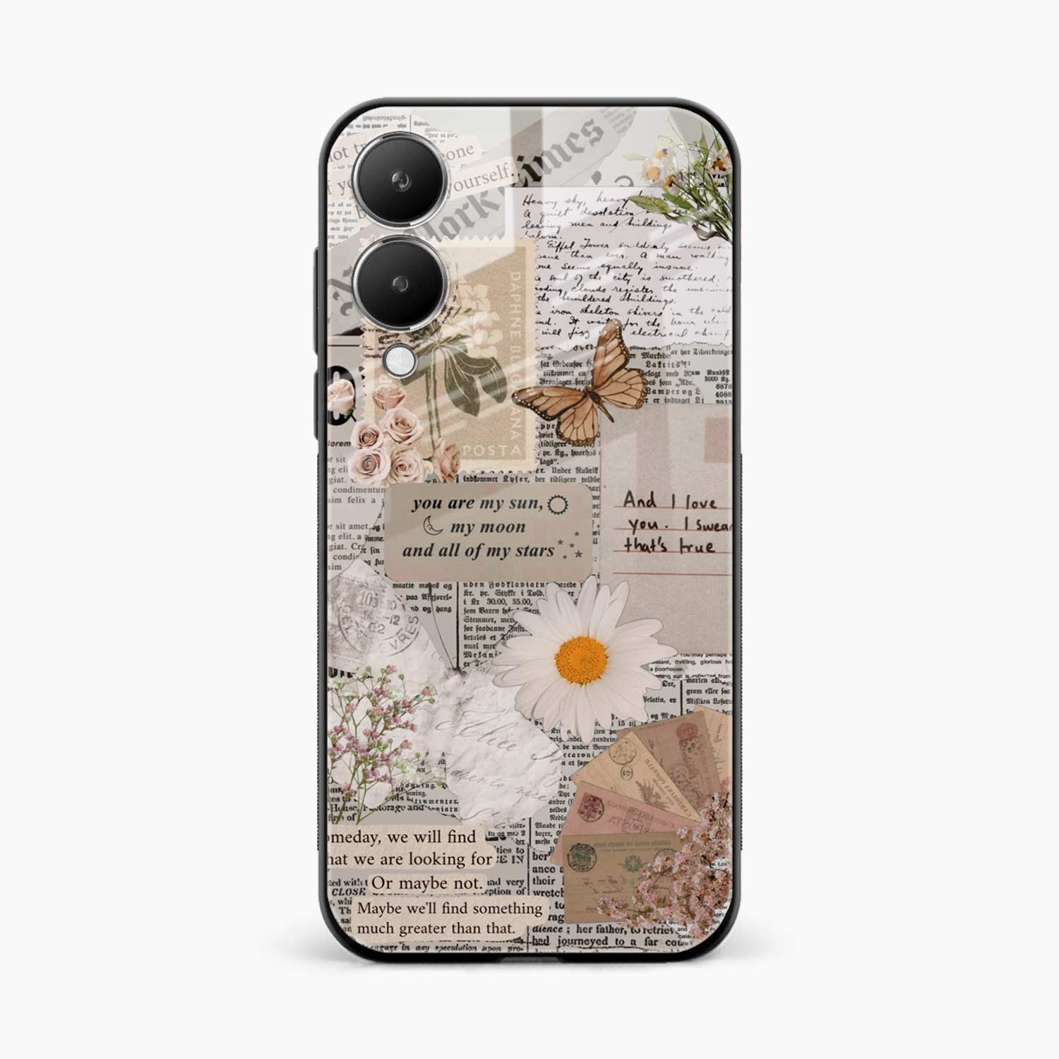 Aesthetic Vivo Y28 5G Back Cover